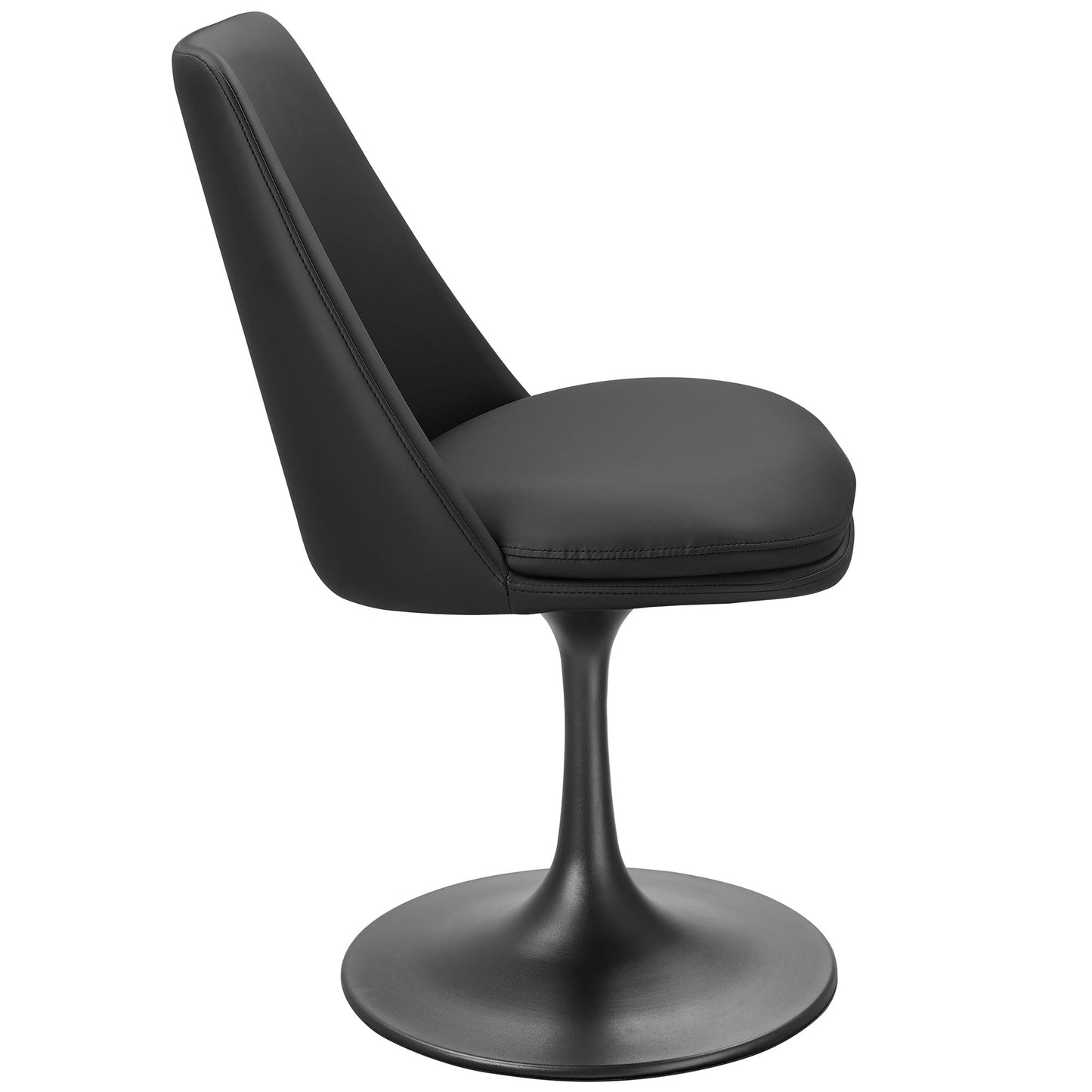 Lippa Vegan Leather Swivel Dining Chair by Modway EEI-6955