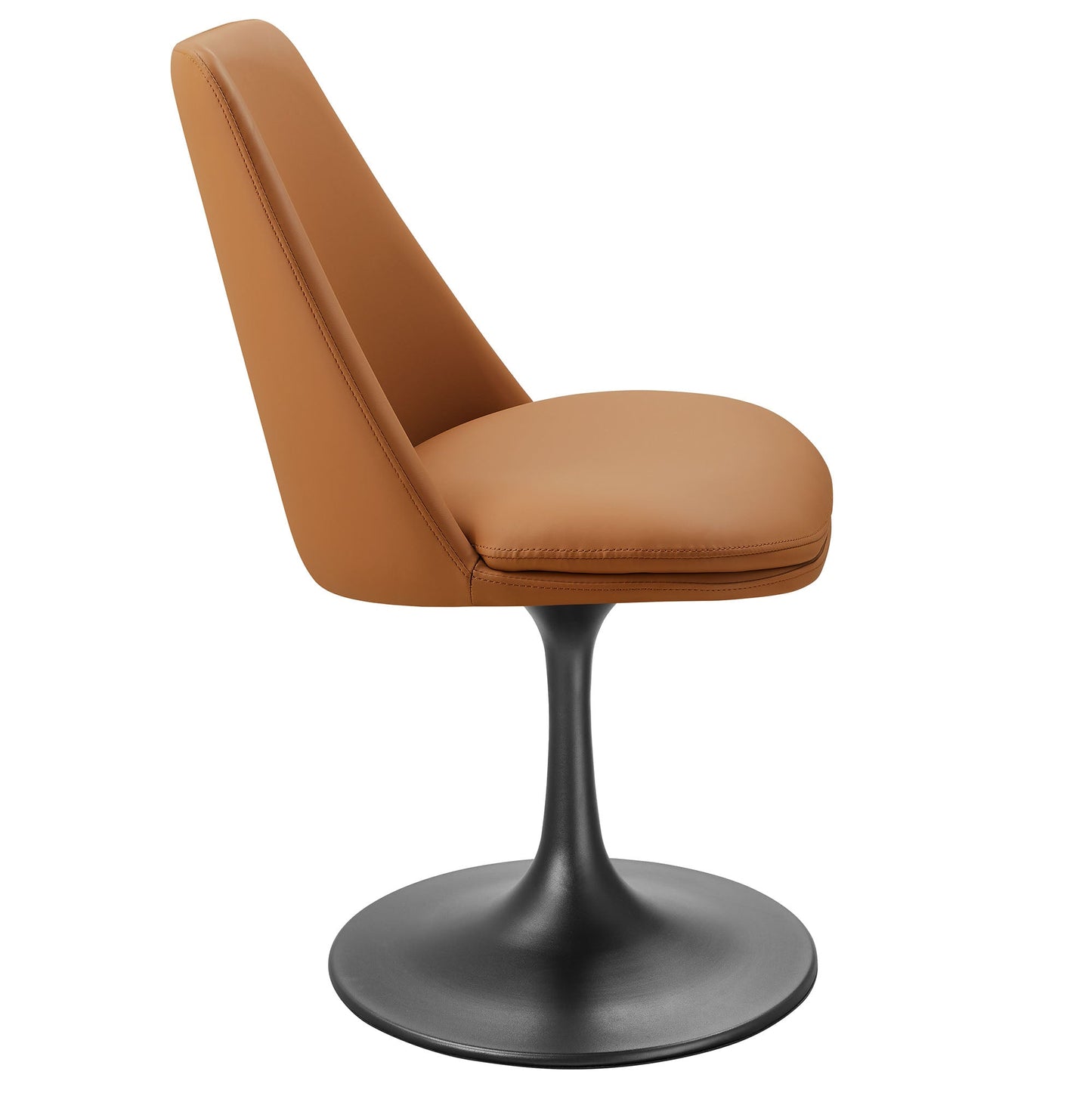 Lippa Vegan Leather Swivel Dining Chair by Modway EEI-6955
