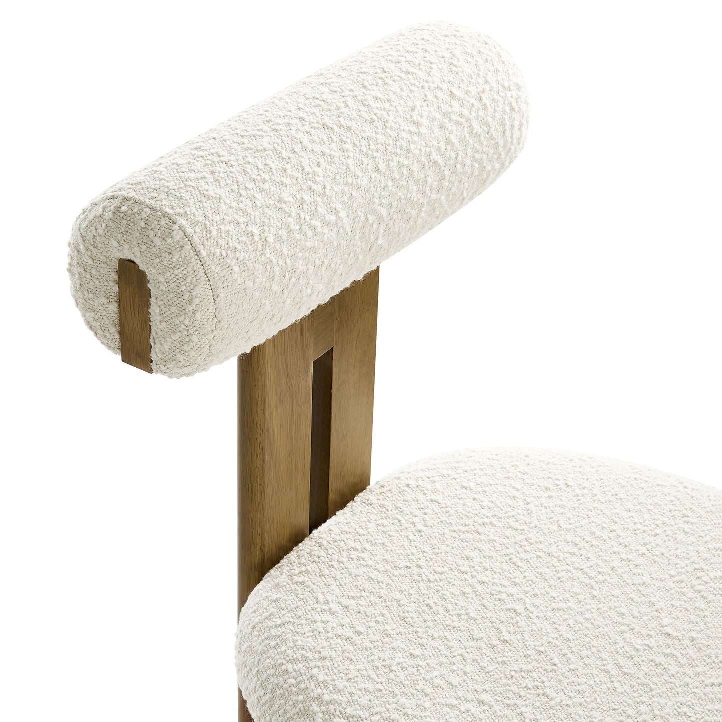 Torian Boucle Fabric Dining Chair Set of 2 by Modway EEI-6960