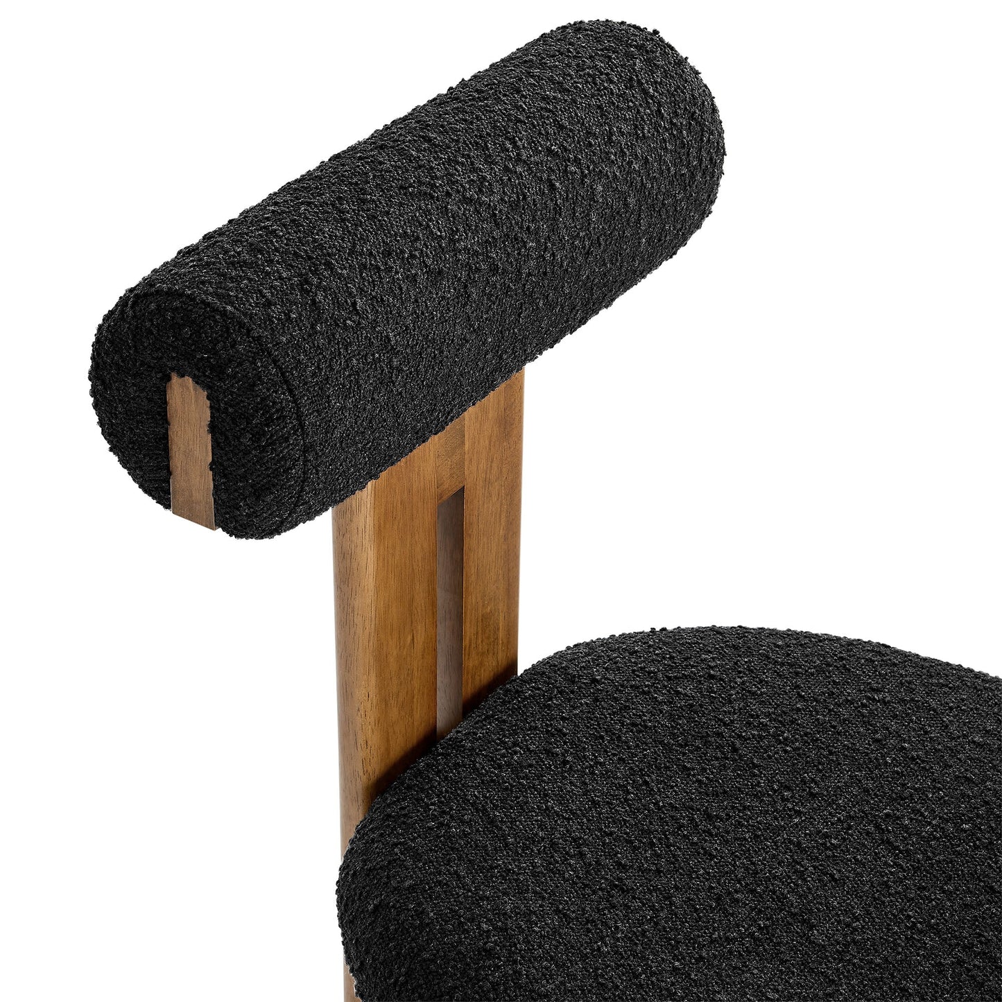 Torian Boucle Fabric Dining Chair Set of 2 by Modway EEI-6960