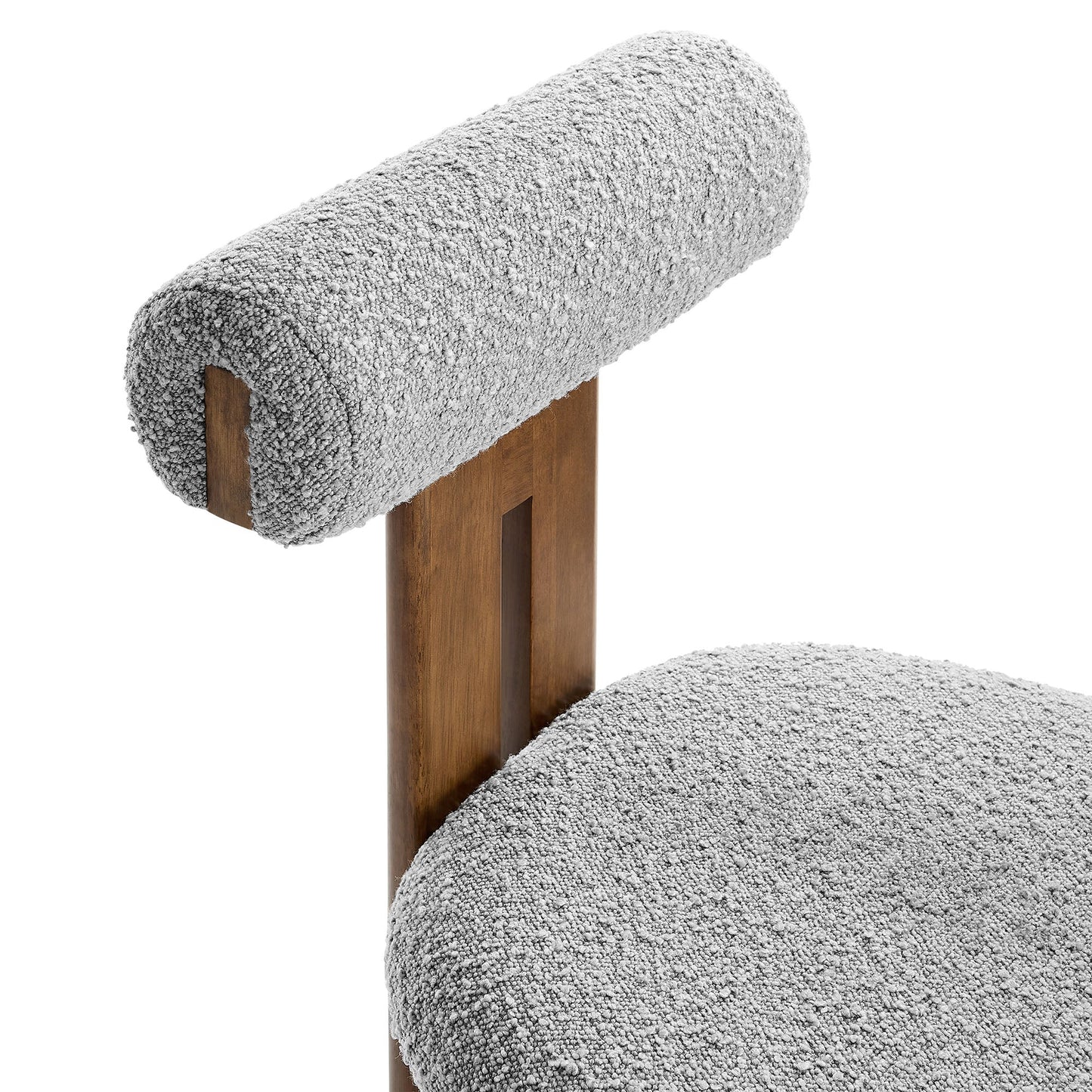 Torian Boucle Fabric Dining Chair Set of 2 by Modway EEI-6960