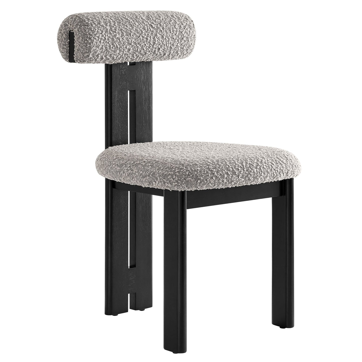 Torian Boucle Fabric Dining Chair Set of 2 by Modway EEI-6960-WEN-TAU