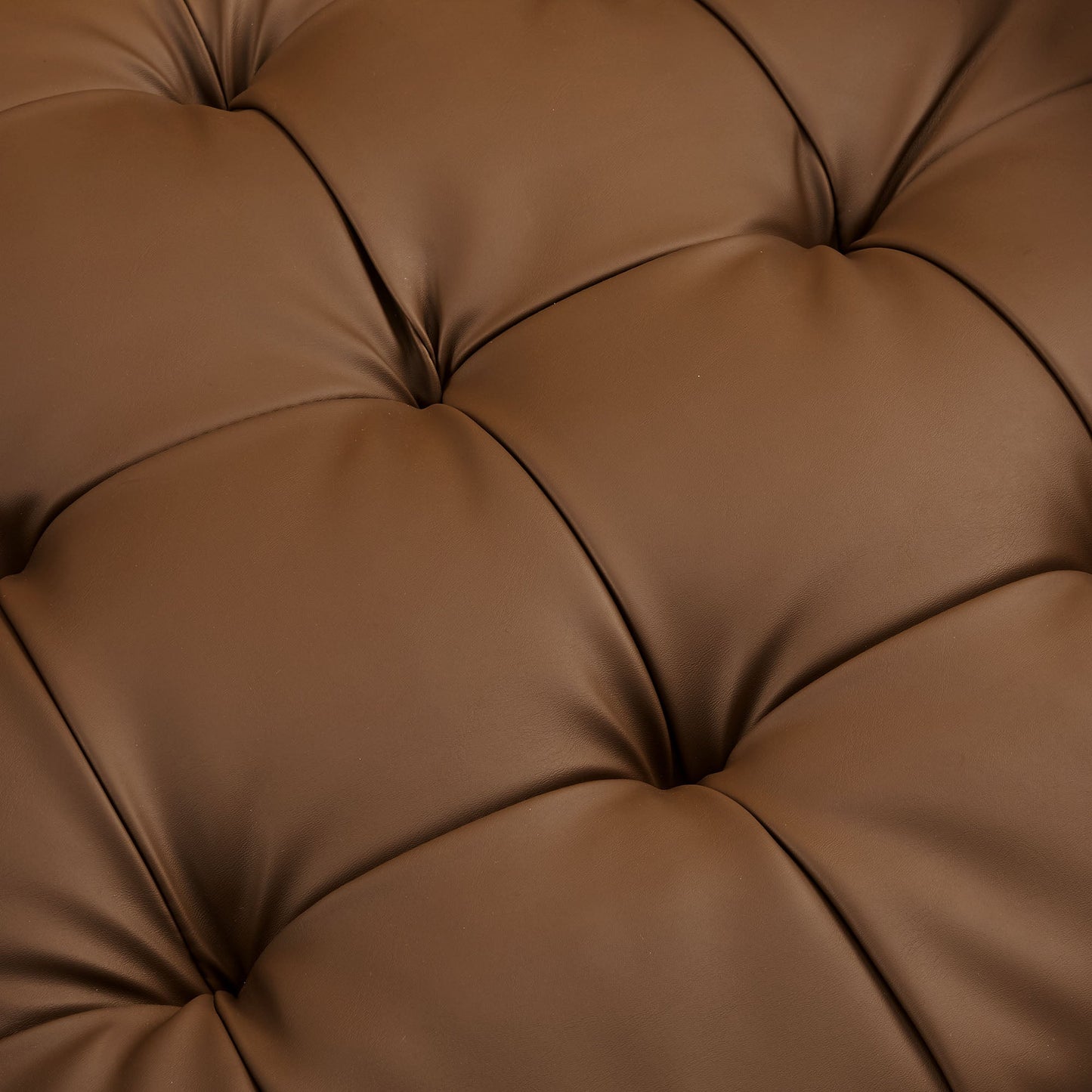 Valour Tufted Vegan Leather Accent Armchair by Modway EEI-6971-BRN