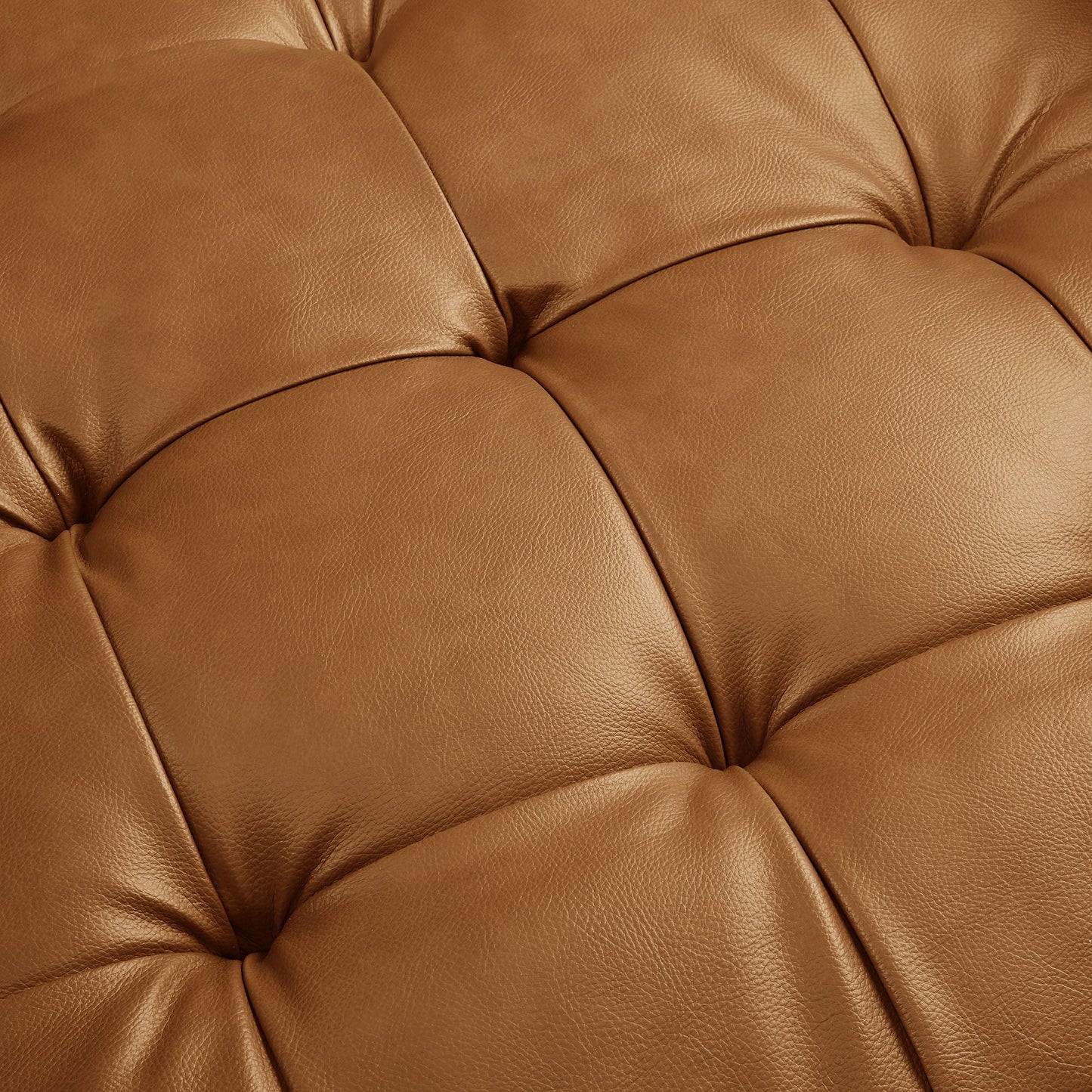 Valour Tufted Vegan Leather Accent Armchair by Modway EEI-6971-TAN