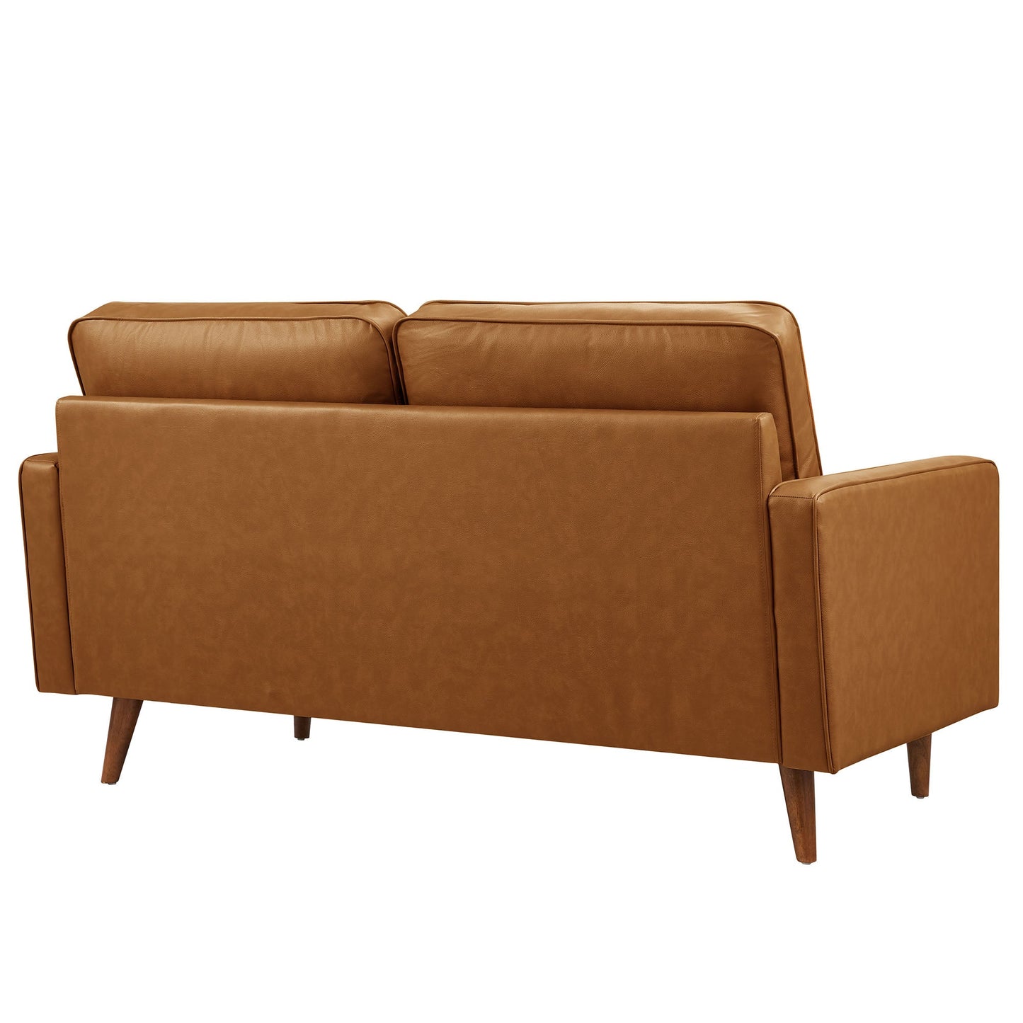 Valour Tufted Vegan Leather Loveseat by Modway EEI-6972-TAN