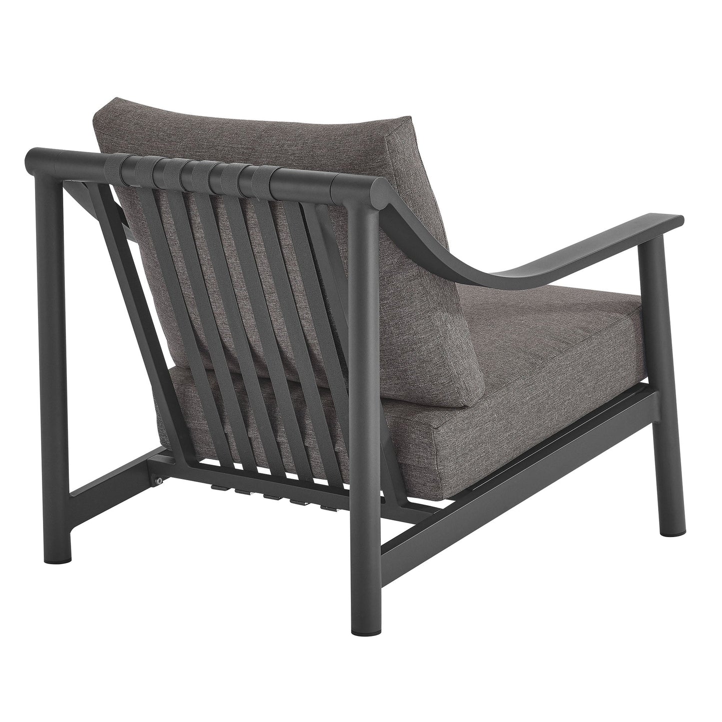 Terrace Outdoor Patio Aluminum Accent Armchair by Modway EEI-6976-CAR-GPH