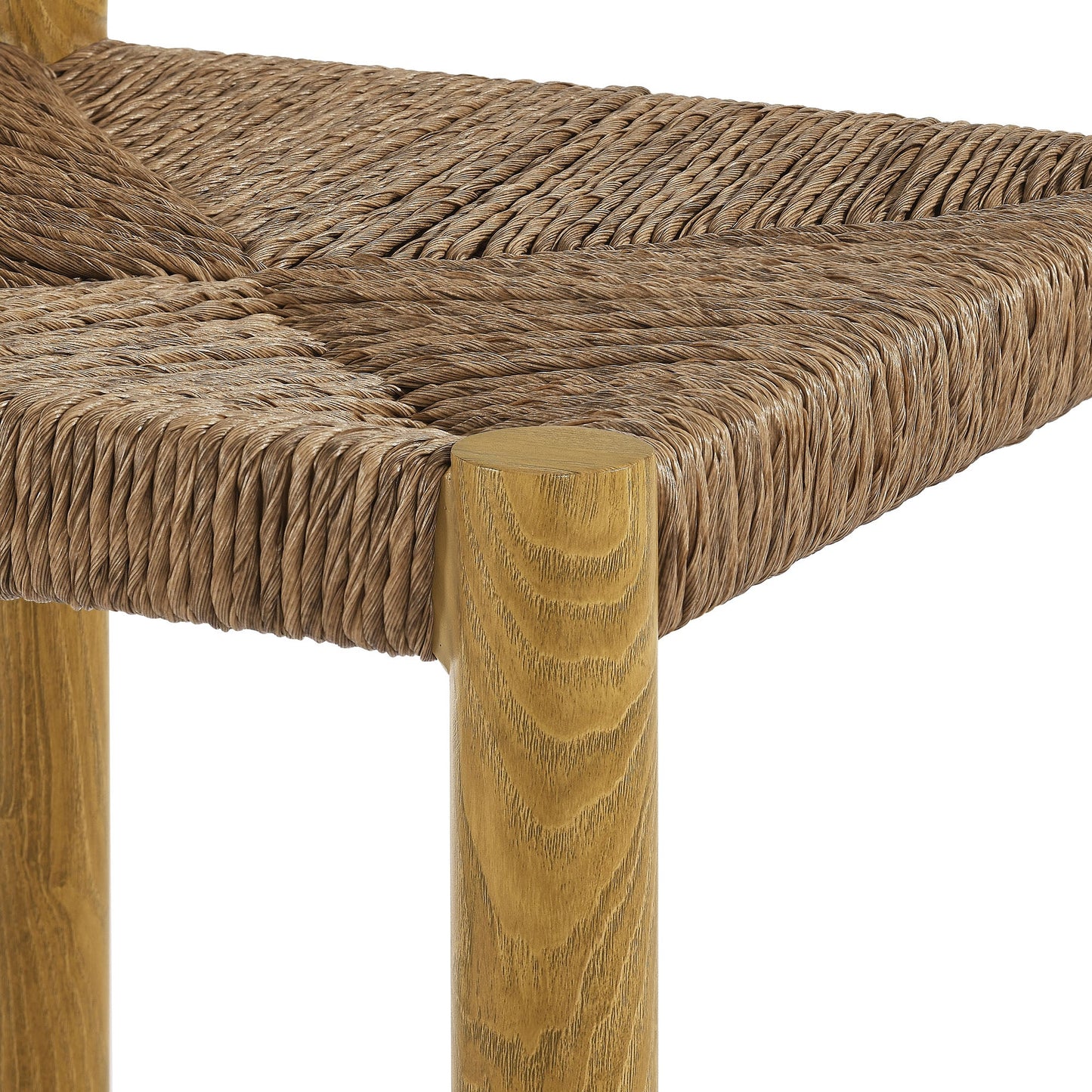 Parkland Outdoor Patio Rattan and Aluminum Stools Set of 2 by Modway