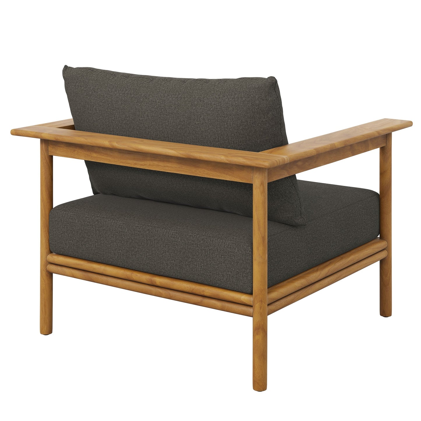 Wren Outdoor Patio Teak Wood Armchair by Modway EEI-7007-NAT-FLI