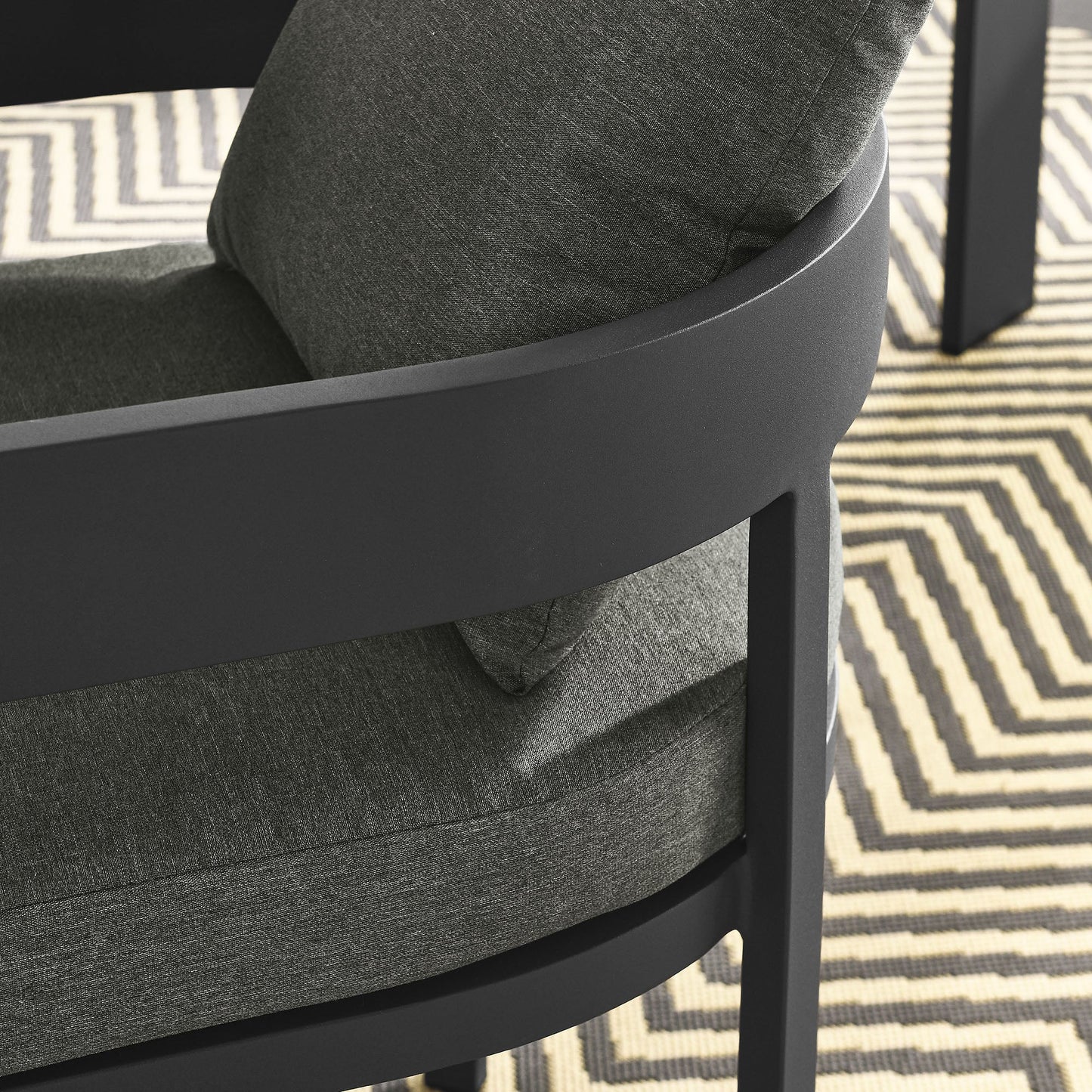 Tahoe Outdoor Patio Aluminum Dining Chair by Modway