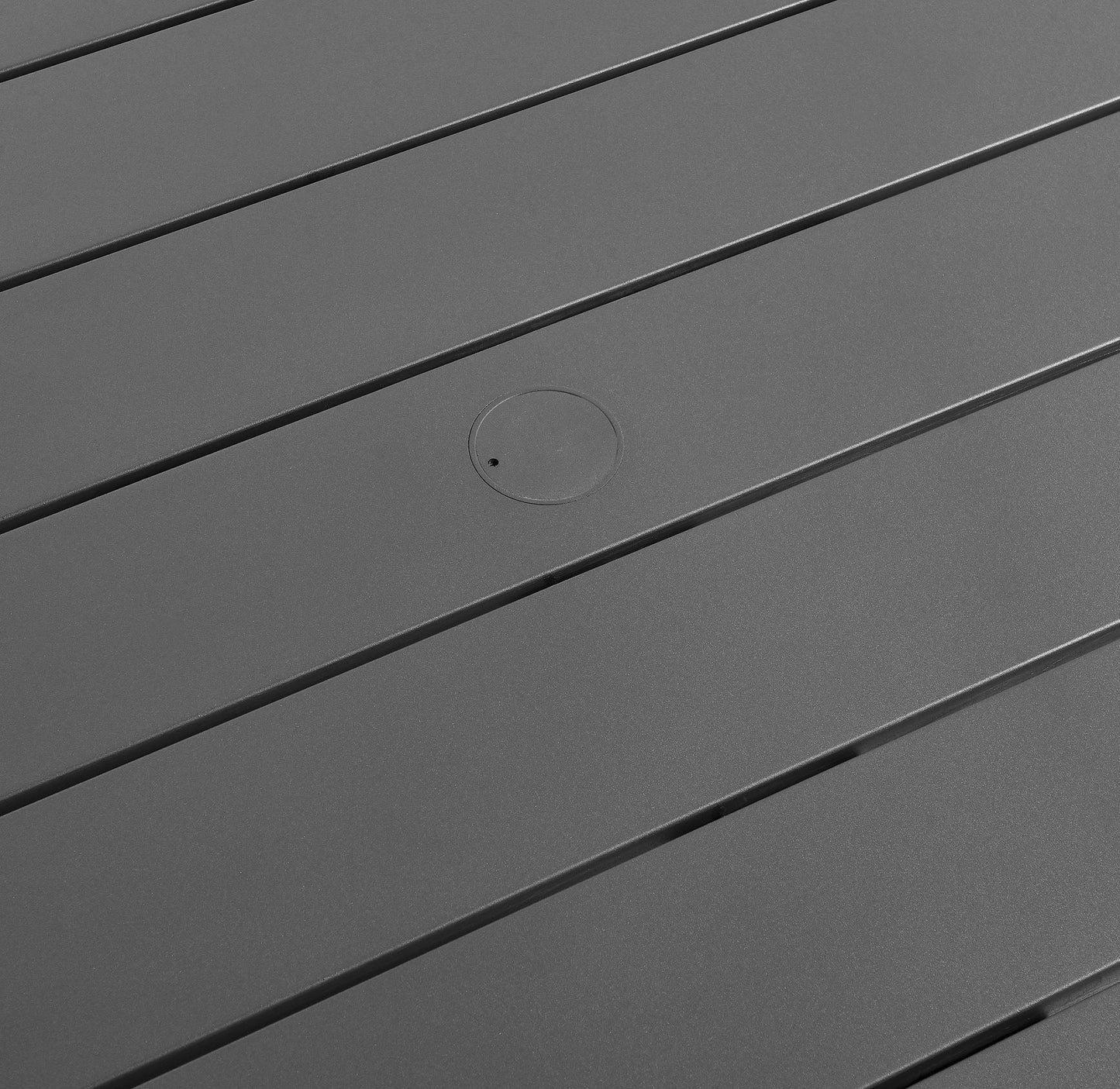 Tahoe Rectangular Outdoor Patio Aluminum Dining Table by Modway EEI-7054-GRY