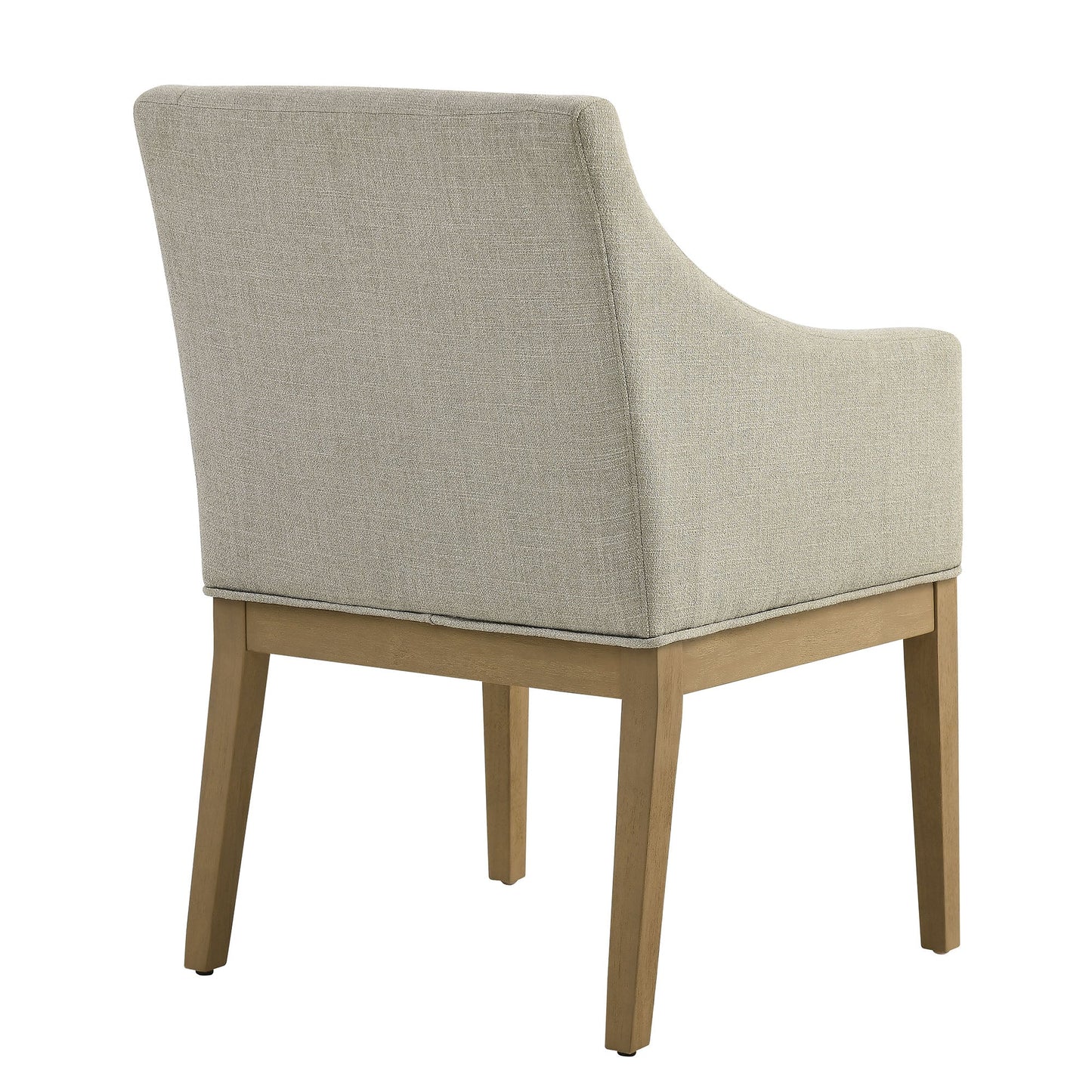 Alton Fabric Upholstered Dining Armchair by Modway EEI-7058-LIN-NAT