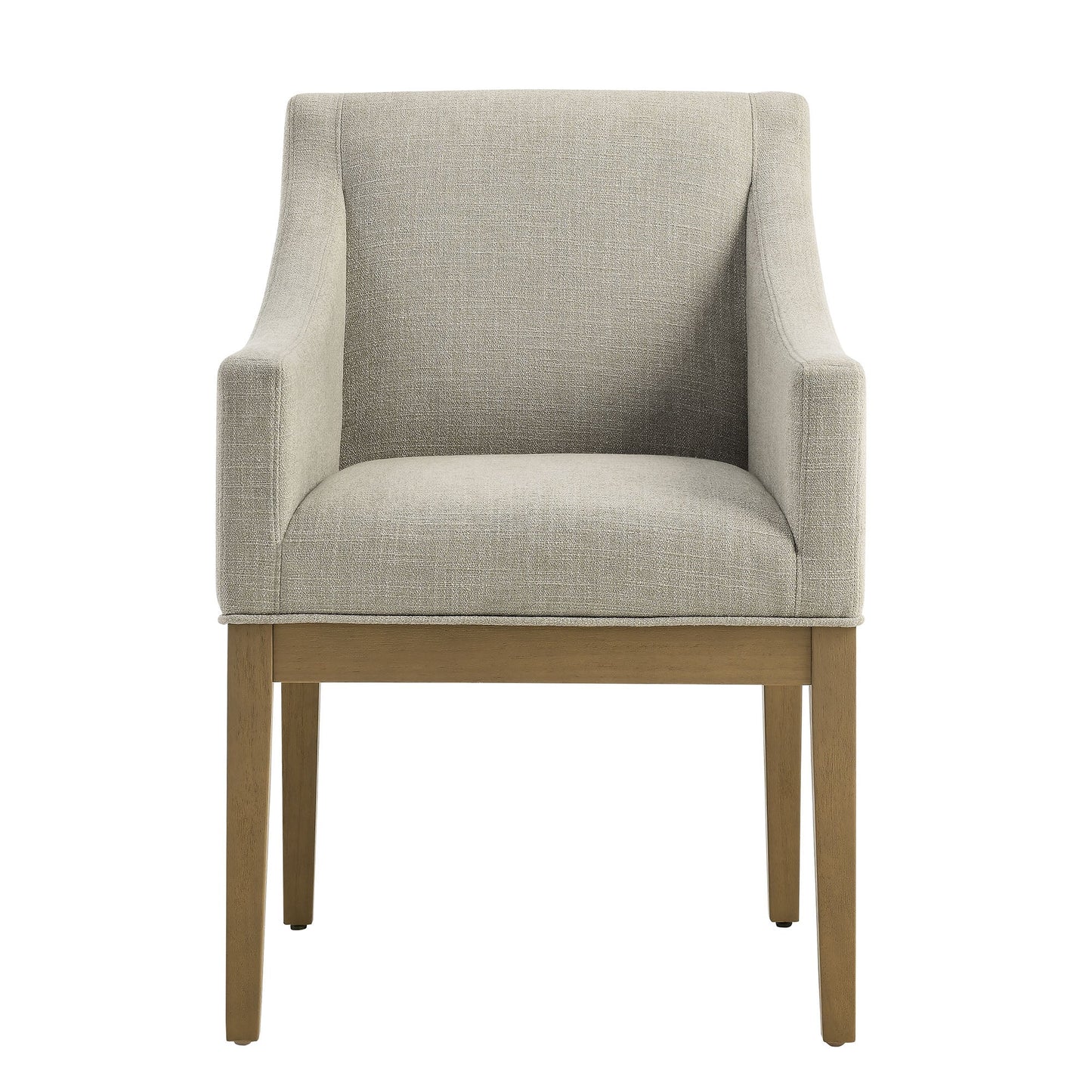 Alton Fabric Upholstered Dining Armchair by Modway EEI-7058-LIN-NAT