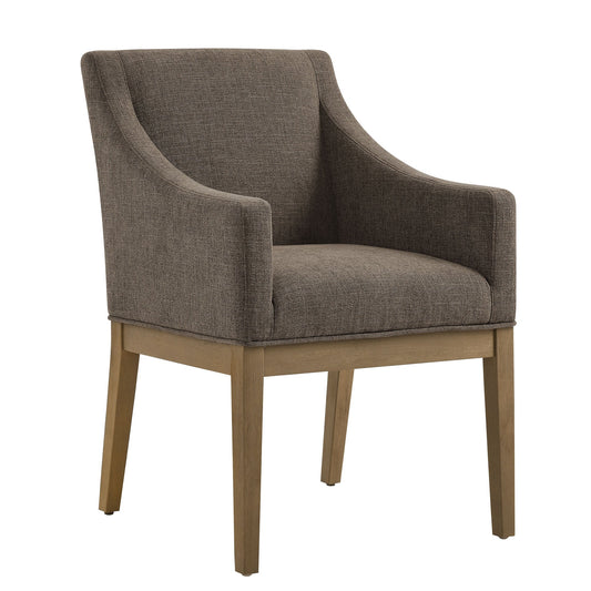 Alton Fabric Upholstered Dining Armchair by Modway EEI-7058-MOC-NAT