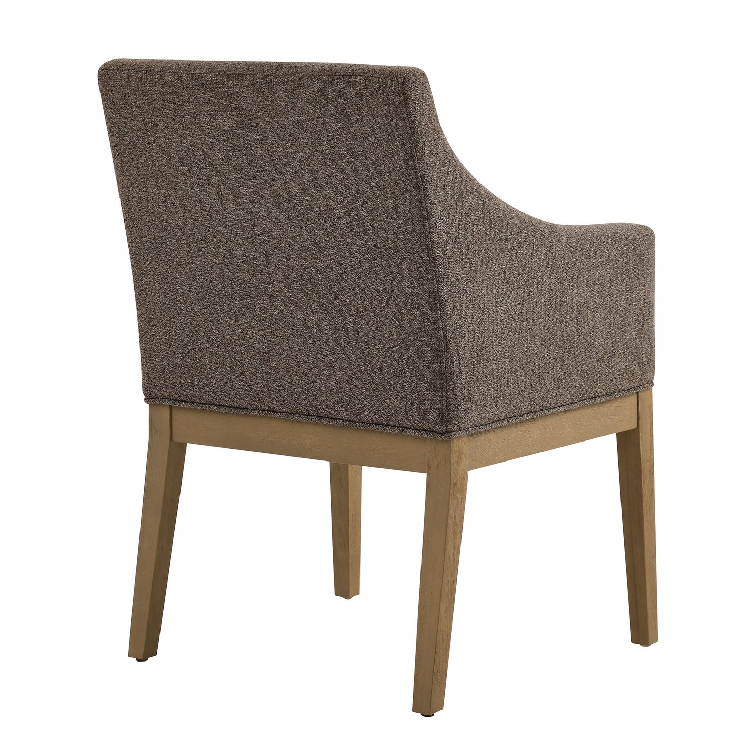 Alton Fabric Upholstered Dining Armchair by Modway EEI-7058-MOC-NAT