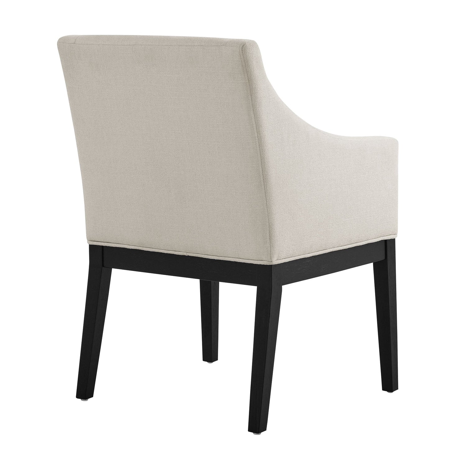 Alton Fabric Upholstered Dining Armchair by Modway EEI-7058-SAL-BLK