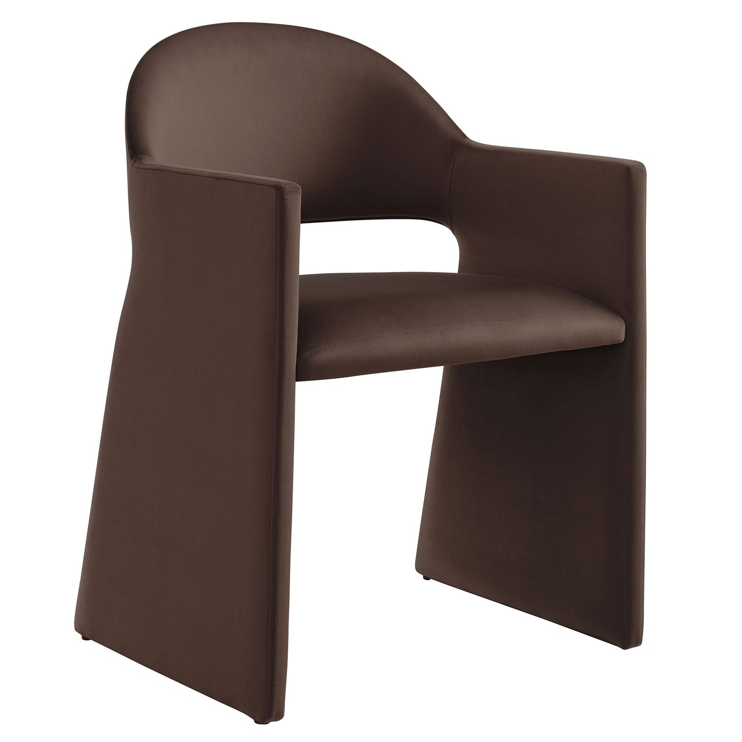 Talia Performance Velvet and Upholstered Fabric Dining Armchair by Modway