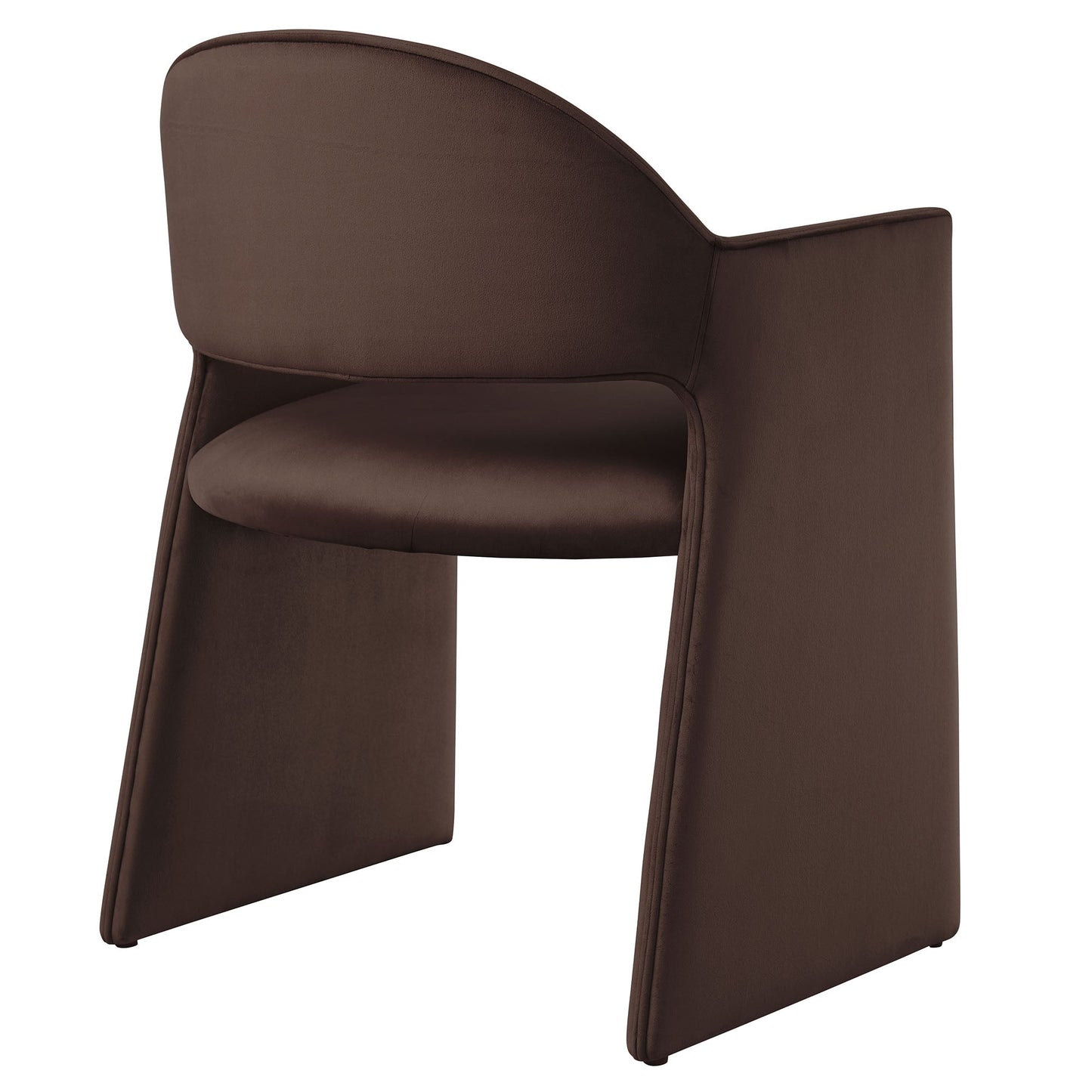 Talia Performance Velvet and Upholstered Fabric Dining Armchair by Modway