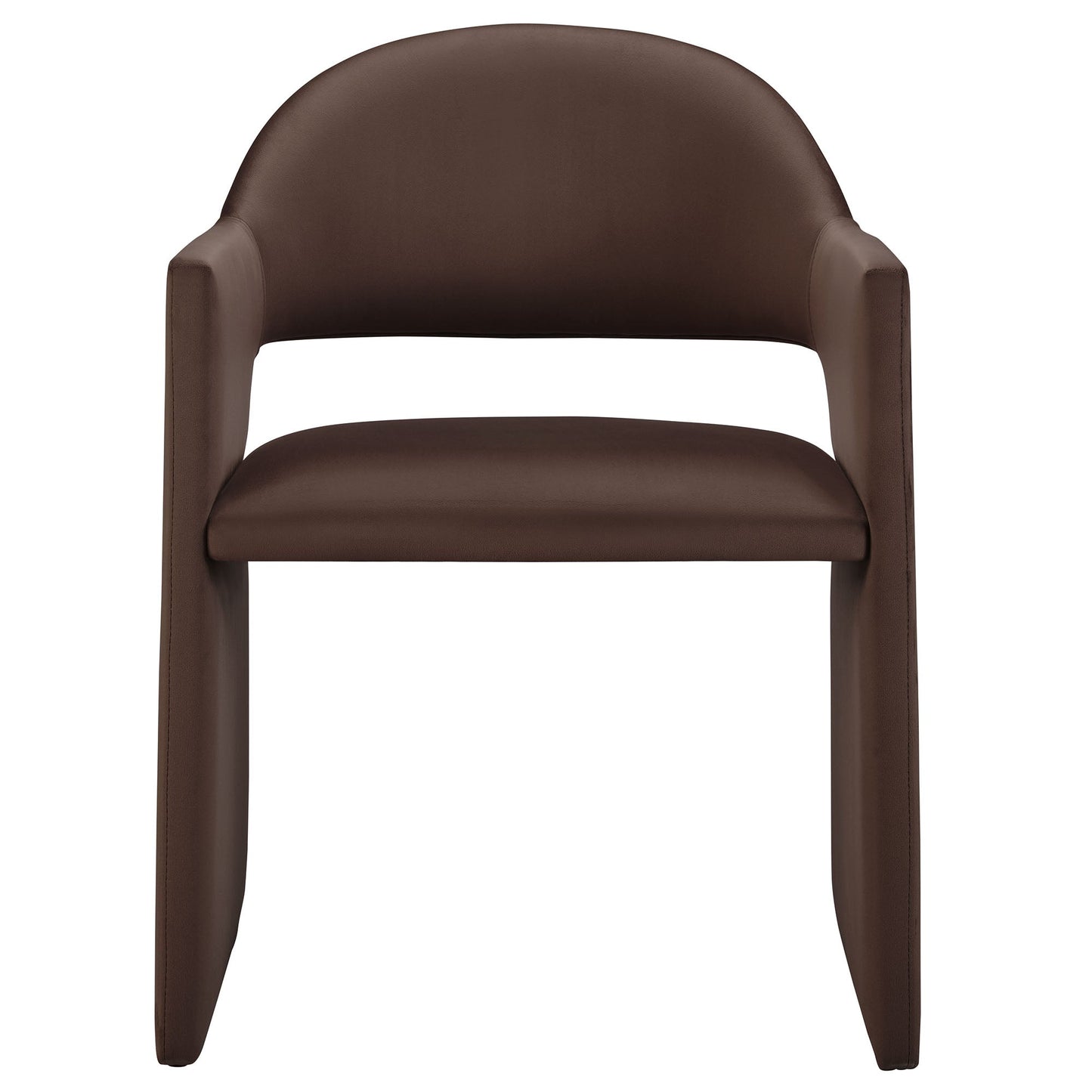 Talia Performance Velvet and Upholstered Fabric Dining Armchair by Modway