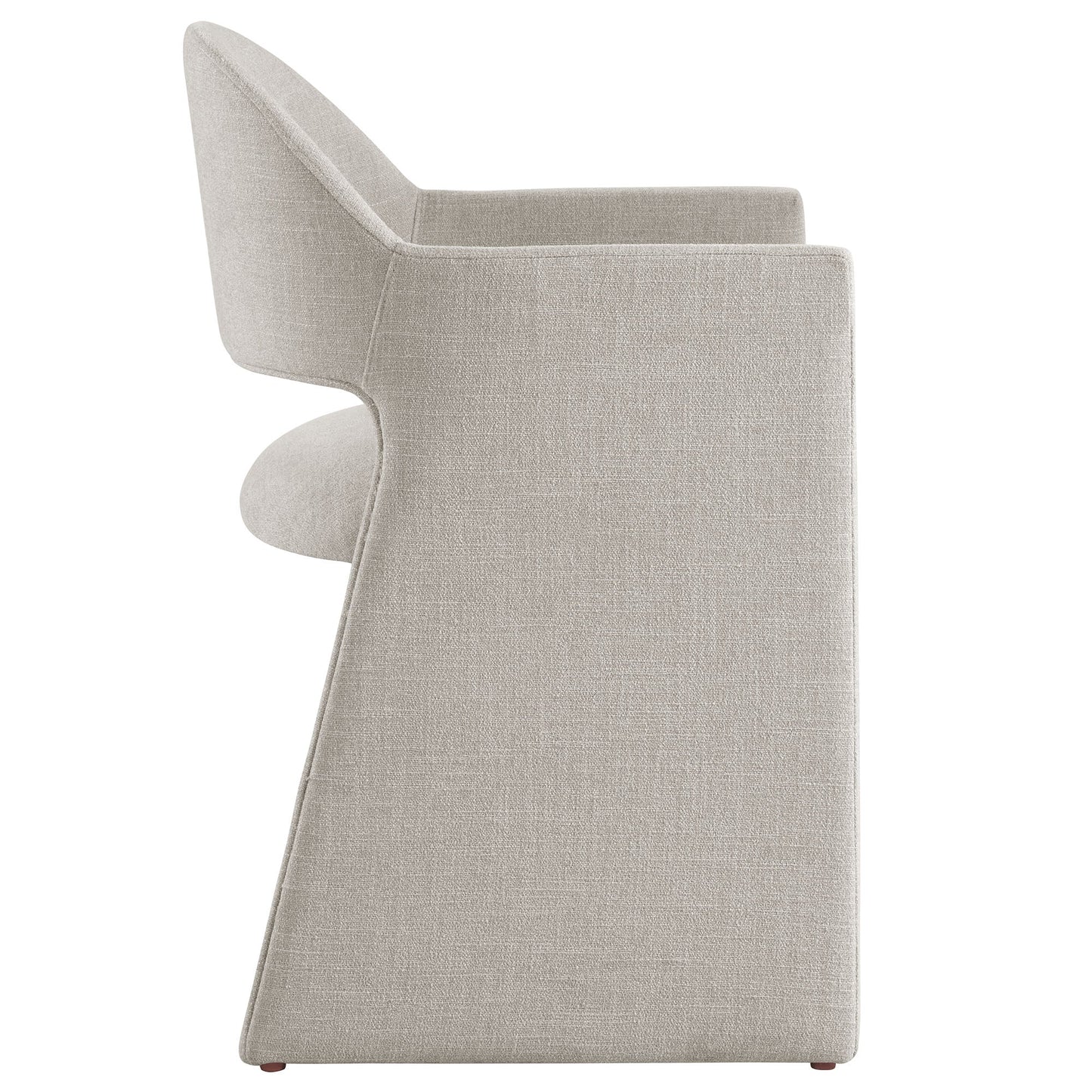 Talia Performance Velvet and Upholstered Fabric Dining Armchair by Modway
