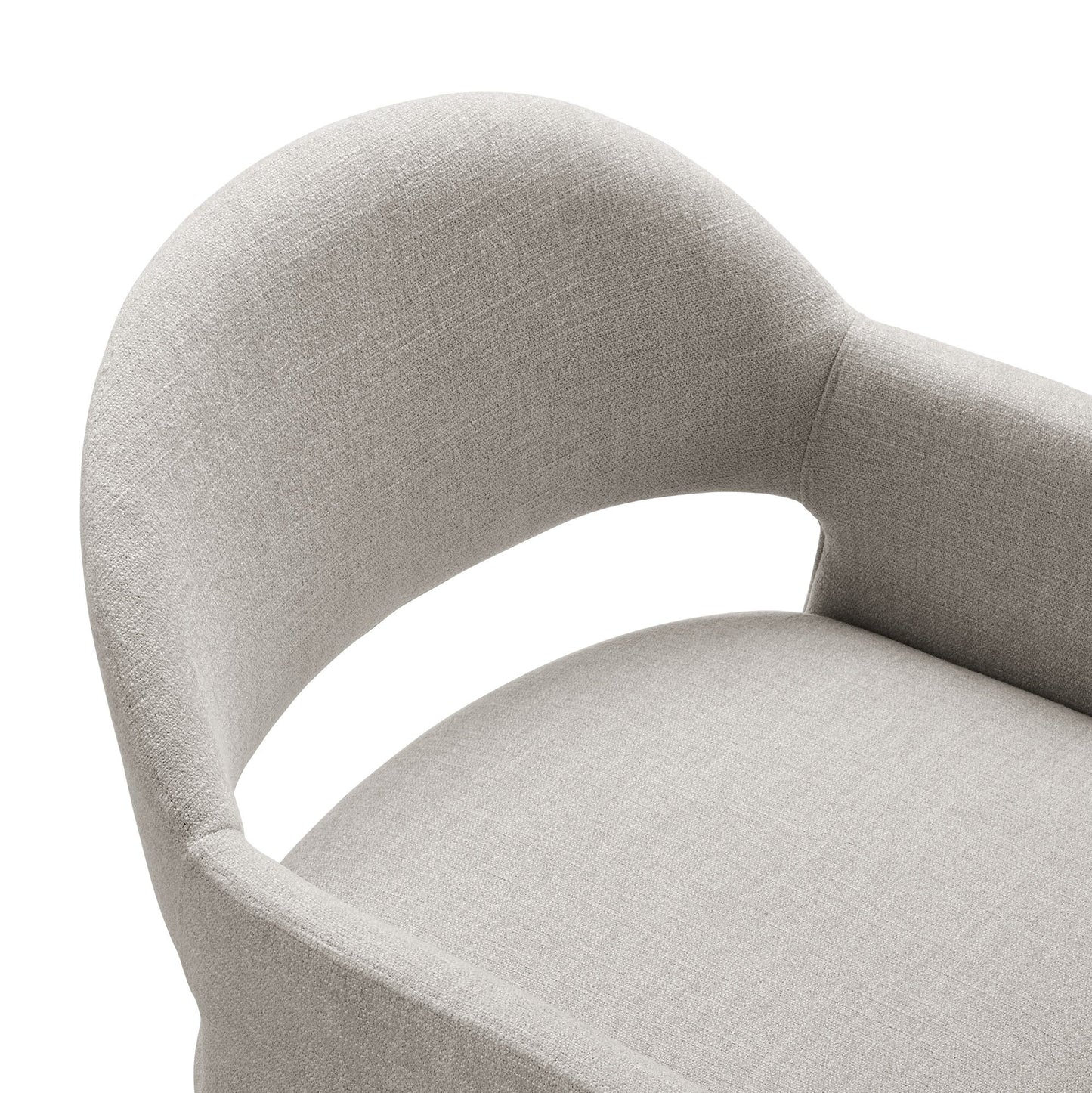 Talia Performance Velvet and Upholstered Fabric Dining Armchair by Modway