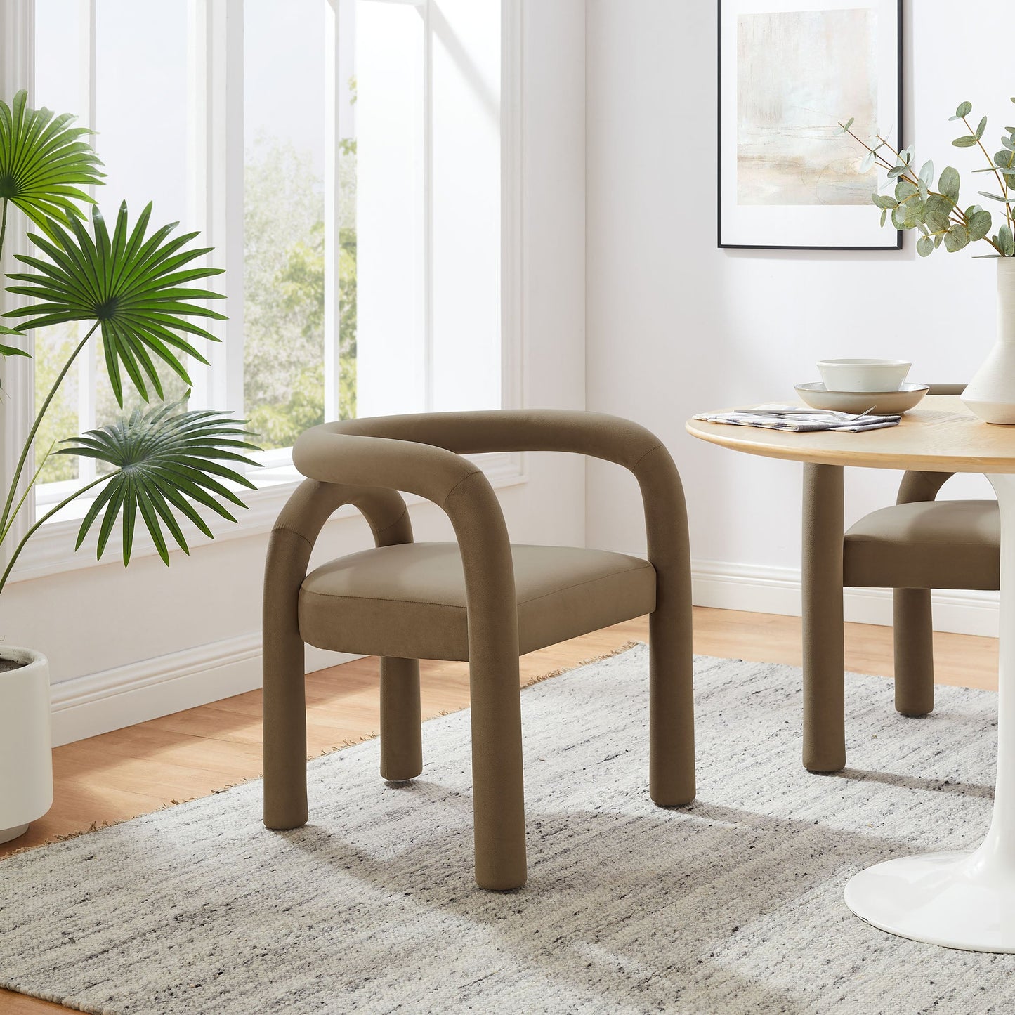 Astrid Performance Velvet Dining Chair by Modway EEI-7104-CAM