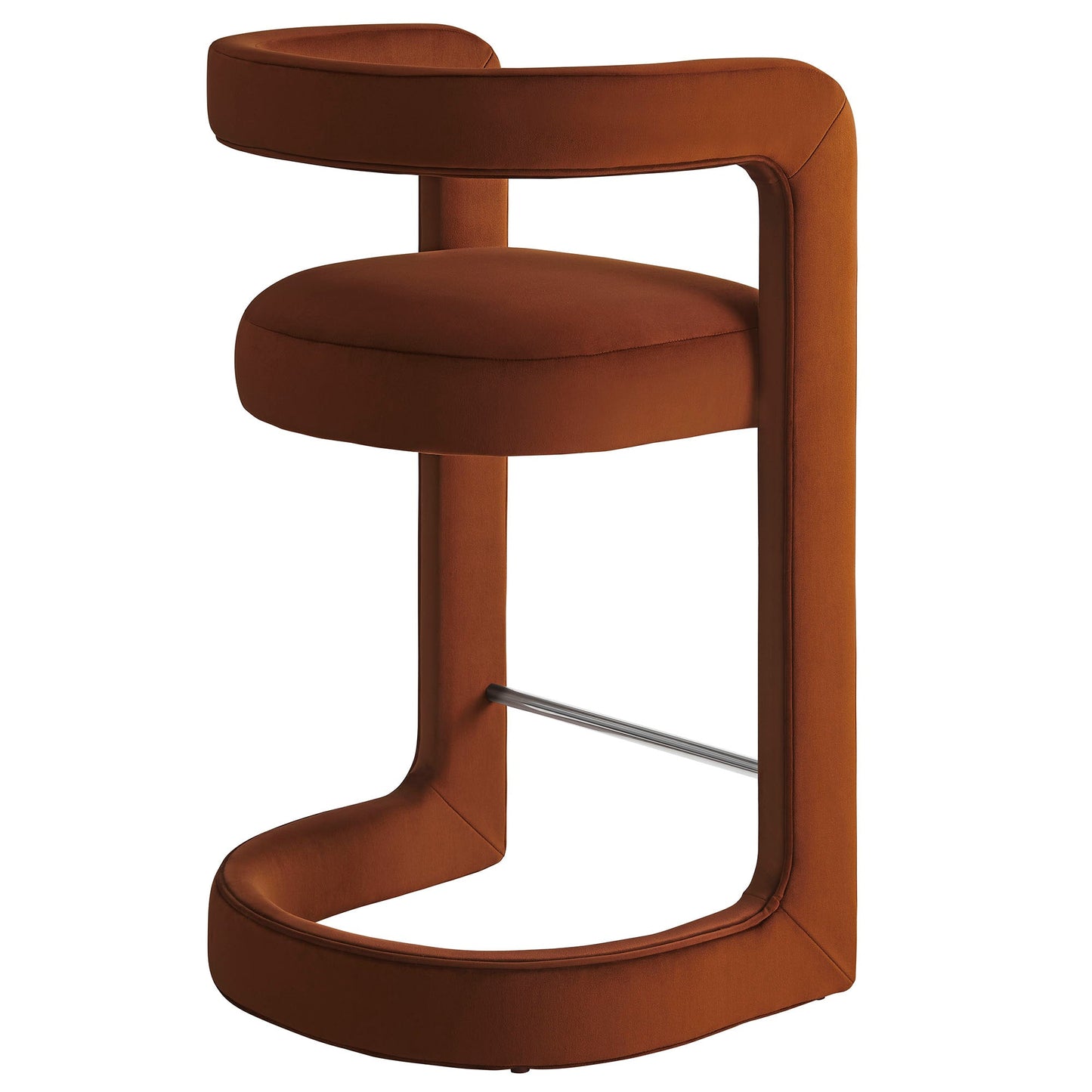 Winslow Performance Velvet Counter Stool by Modway EEI-7107-RUS