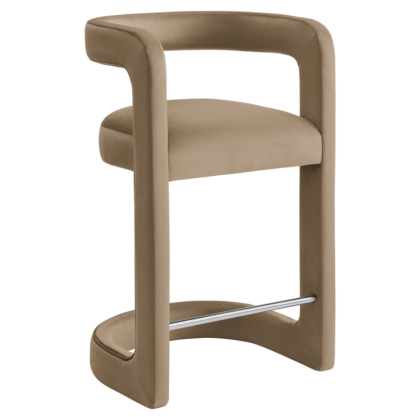 Winslow Performance Velvet Counter Stool by Modway EEI-7107-TAU