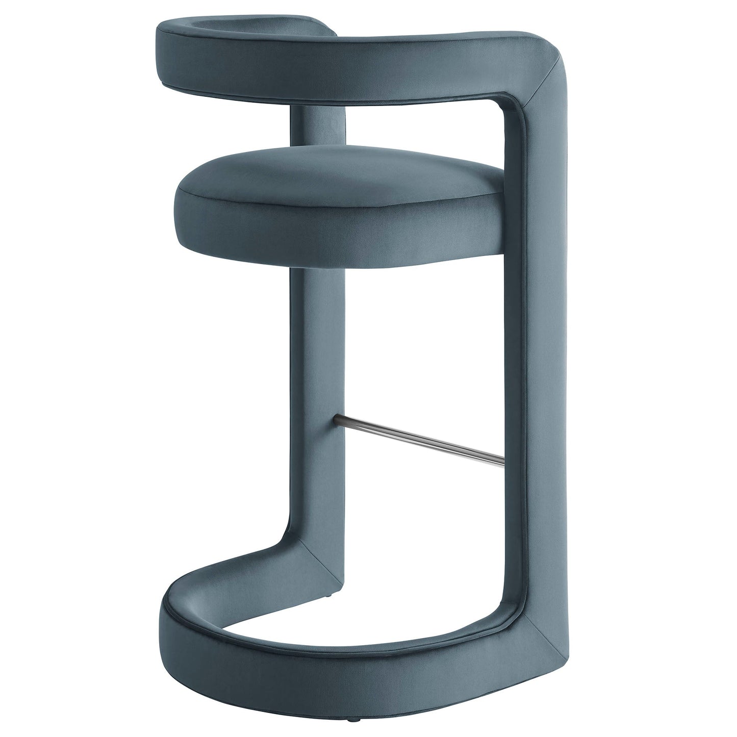 Winslow Performance Velvet Bar Stool by Modway EEI-7108-CAB