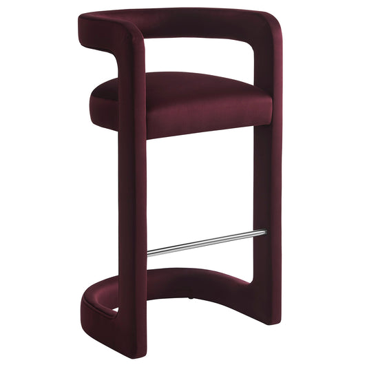 Winslow Performance Velvet Bar Stool by Modway EEI-7108-MUL
