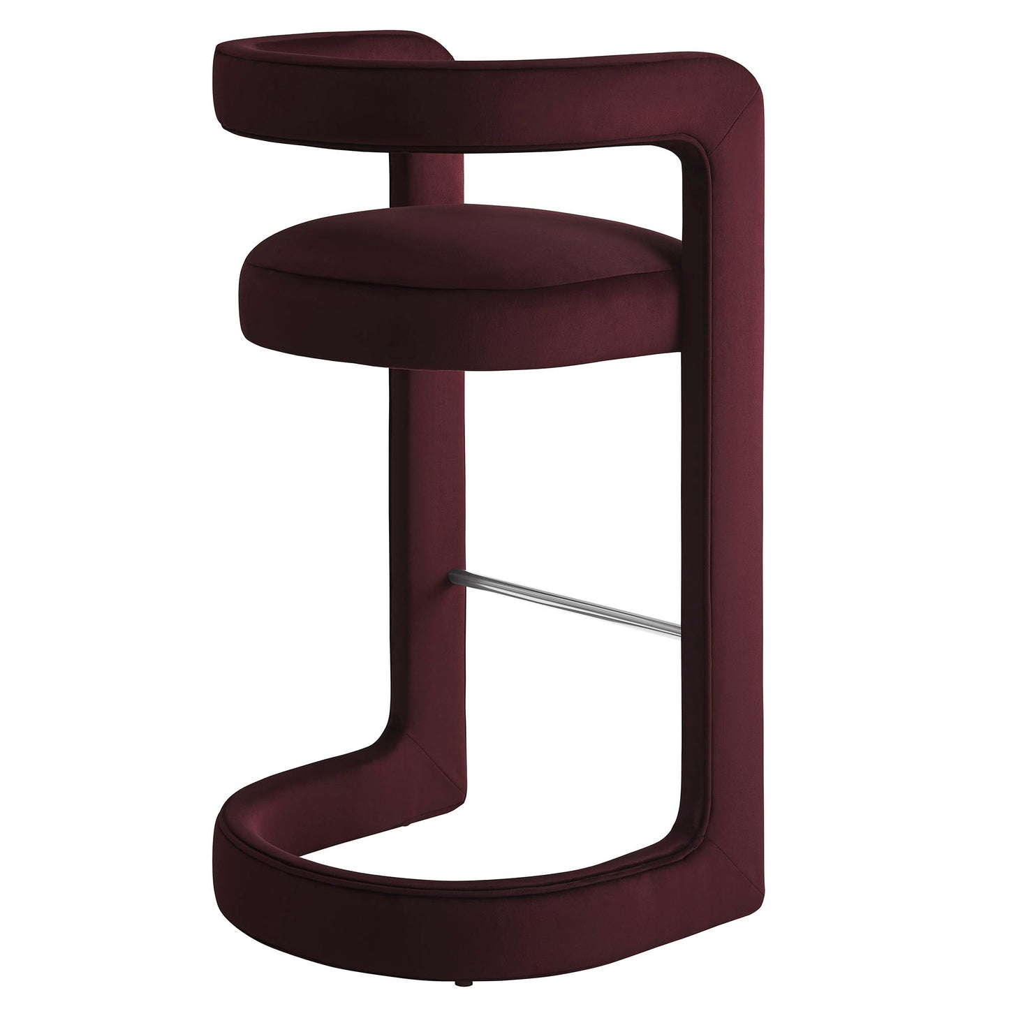 Winslow Performance Velvet Bar Stool by Modway EEI-7108-MUL