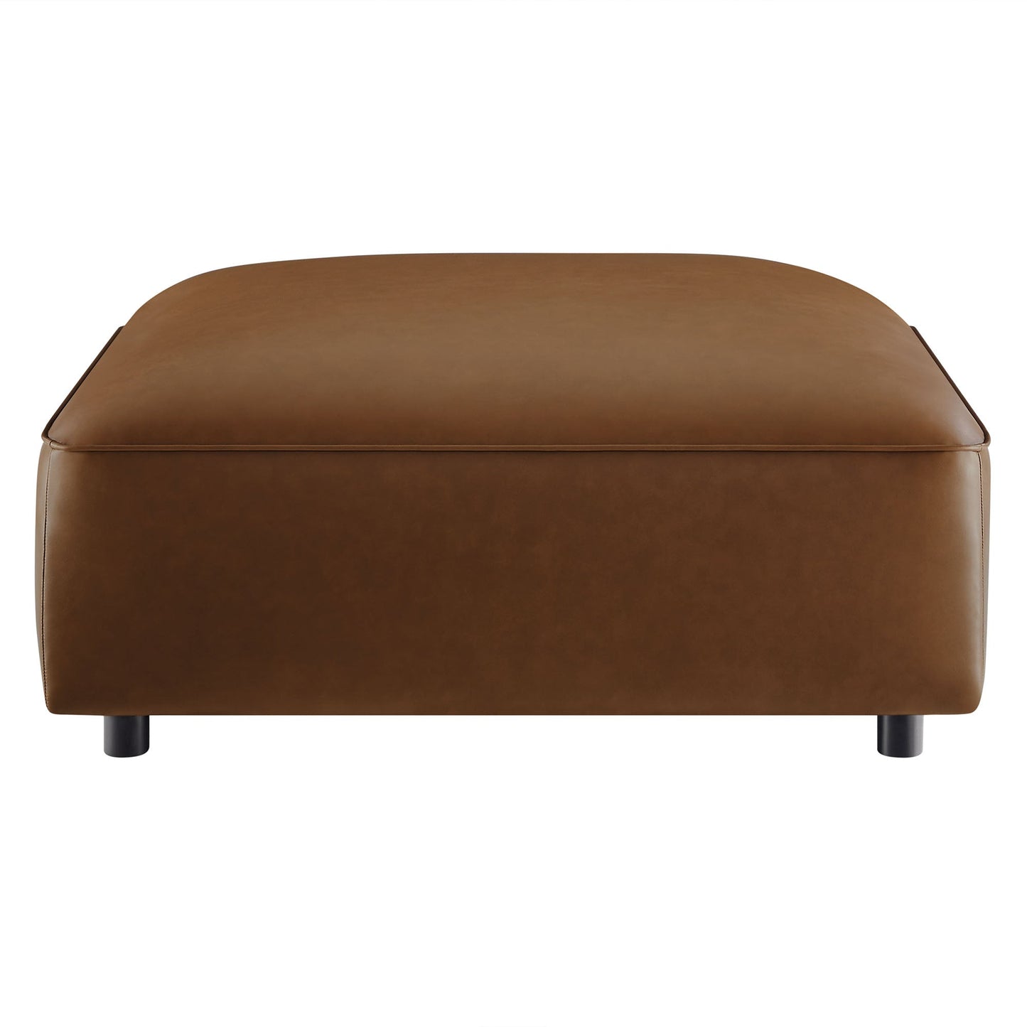 Auren Upholstered Vegan Leather Ottoman by Modway EEI-7125-COF