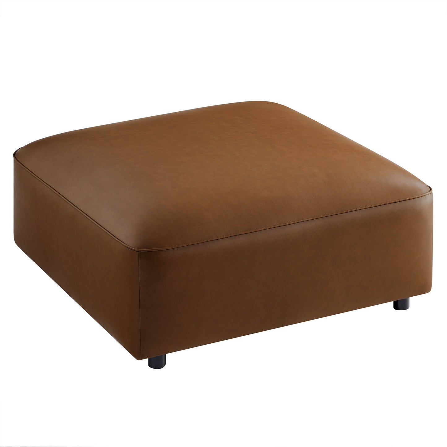 Auren Upholstered Vegan Leather Ottoman by Modway EEI-7125-COF