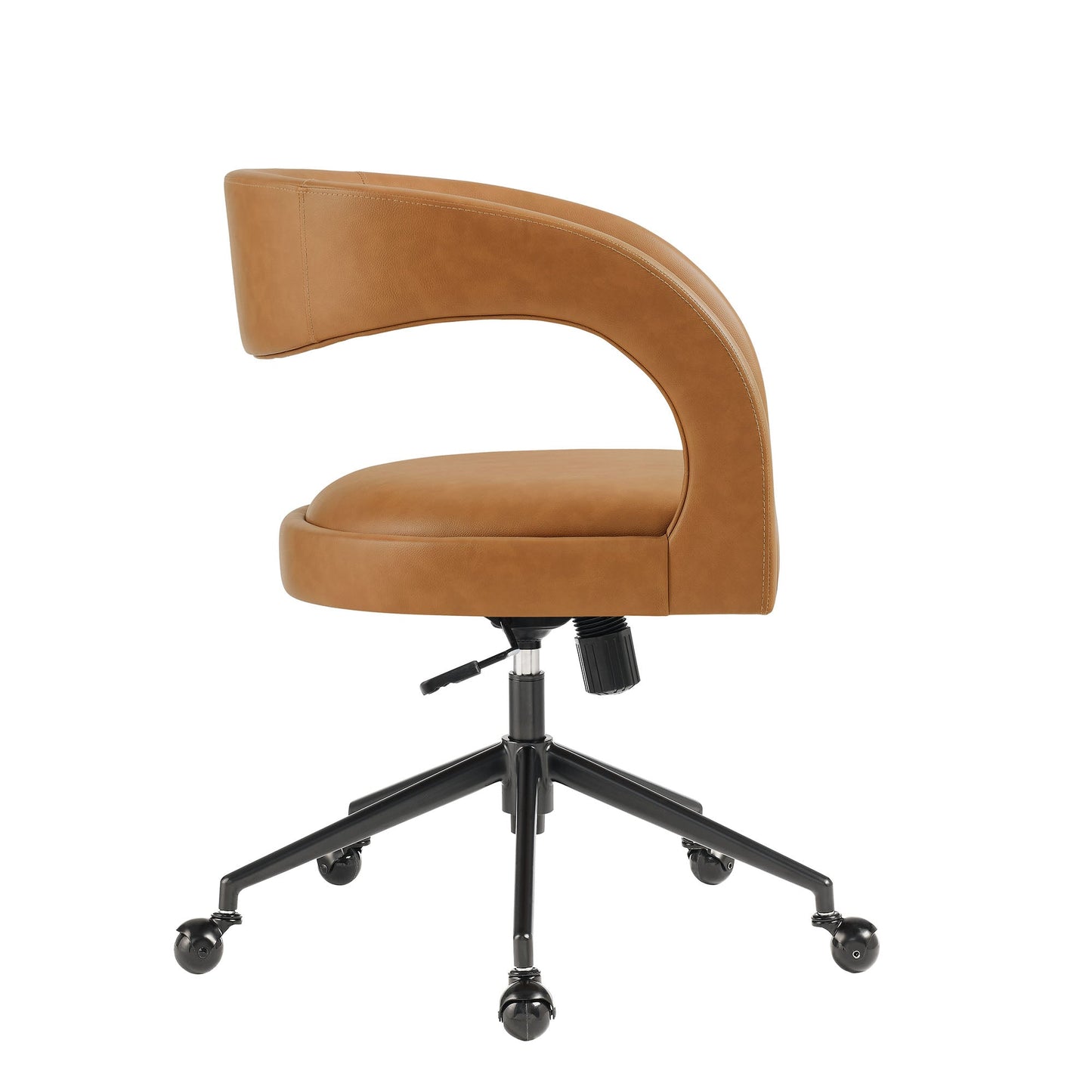 Pinnacle Vegan Leather and Upholstered Office Chair by Modway