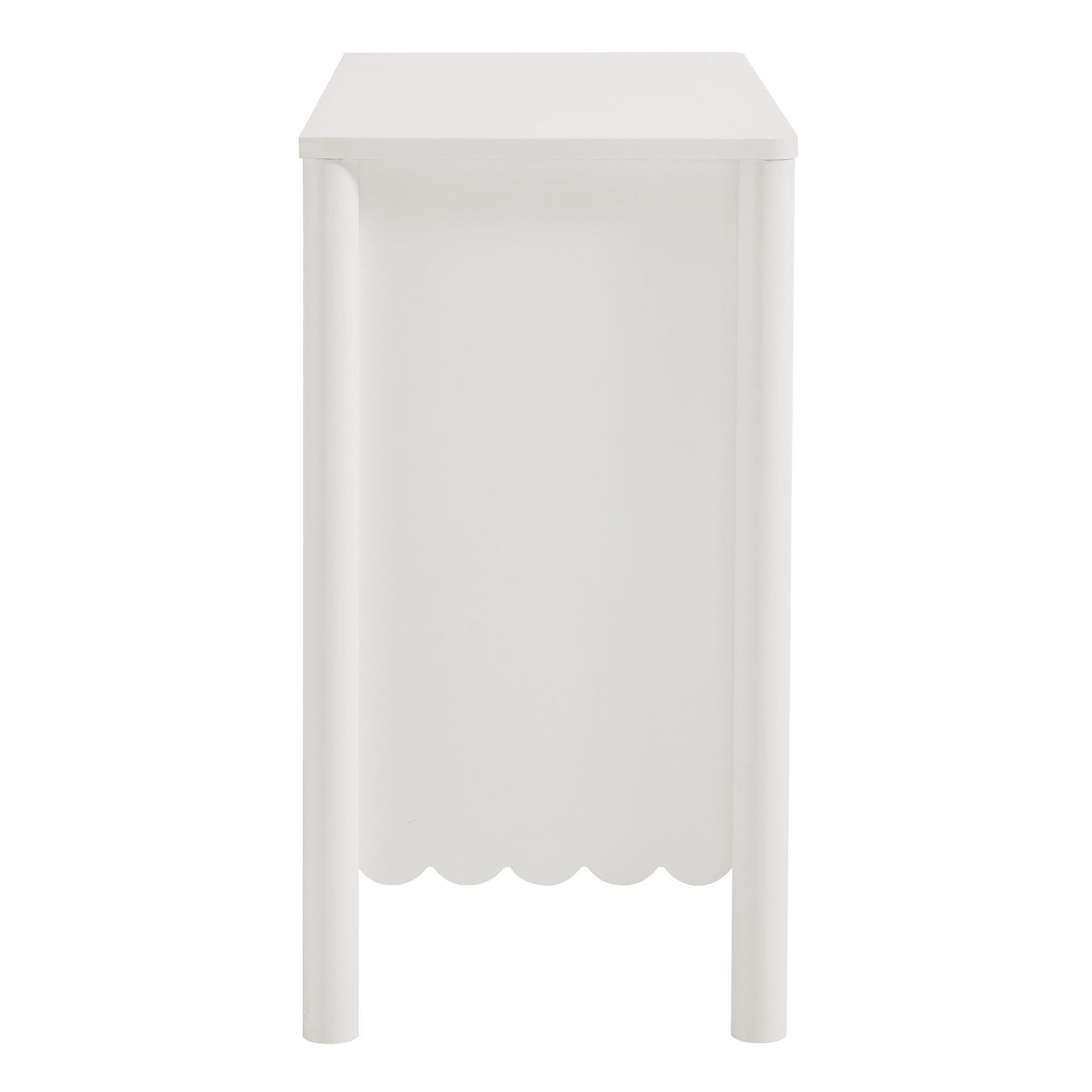 Emmeline 35" 2-Door Scalloped Sideboard Cabinet by Modway EEI-7152-WHI