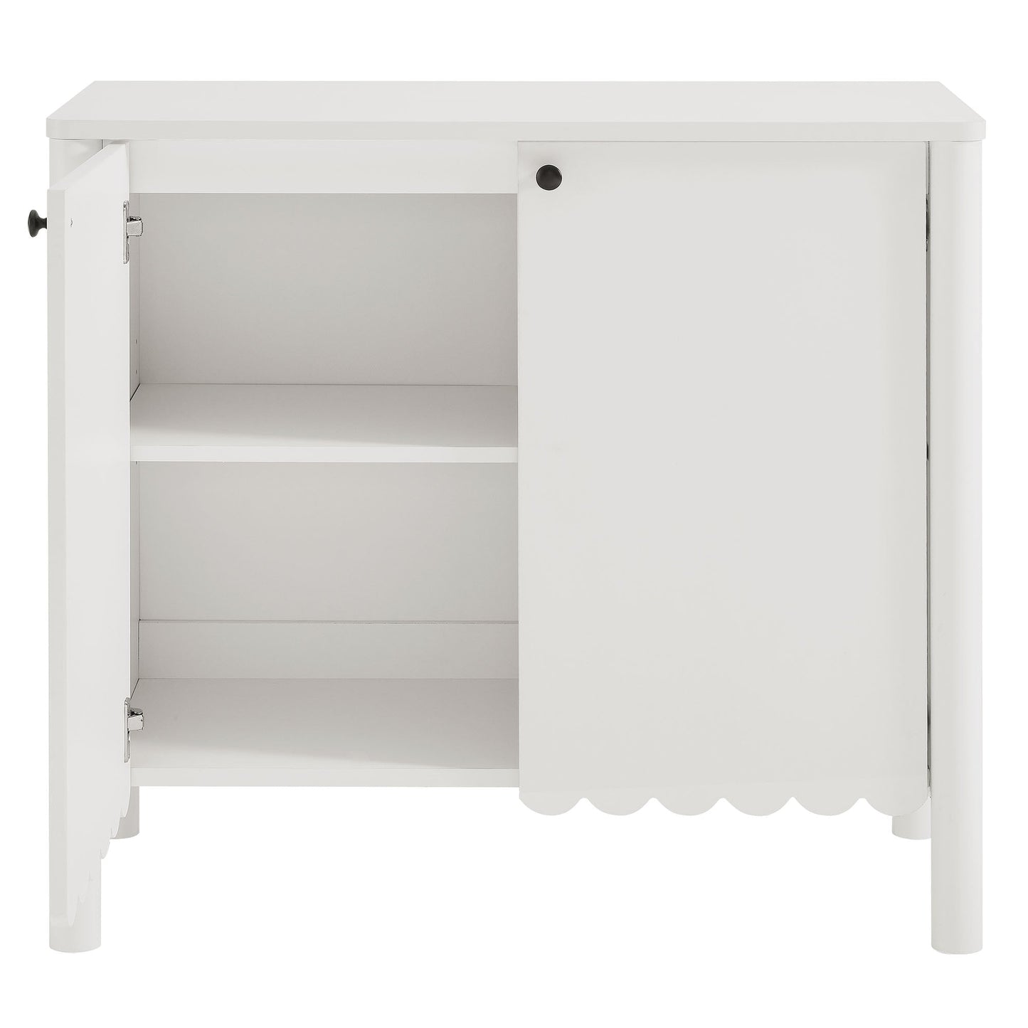 Emmeline 35" 2-Door Scalloped Sideboard Cabinet by Modway EEI-7152-WHI