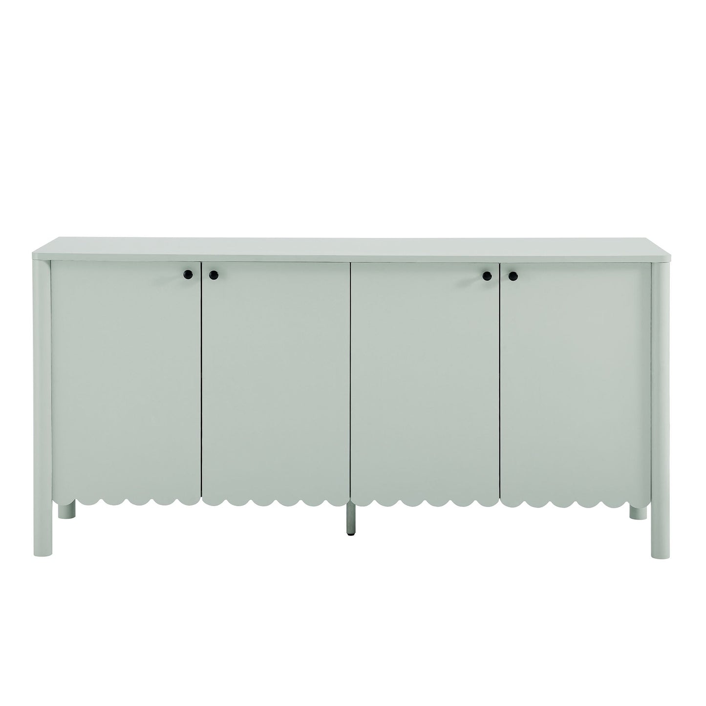 Emmeline 66" 4-Door Scalloped Sideboard Cabinet by Modway EEI-7153-SGE