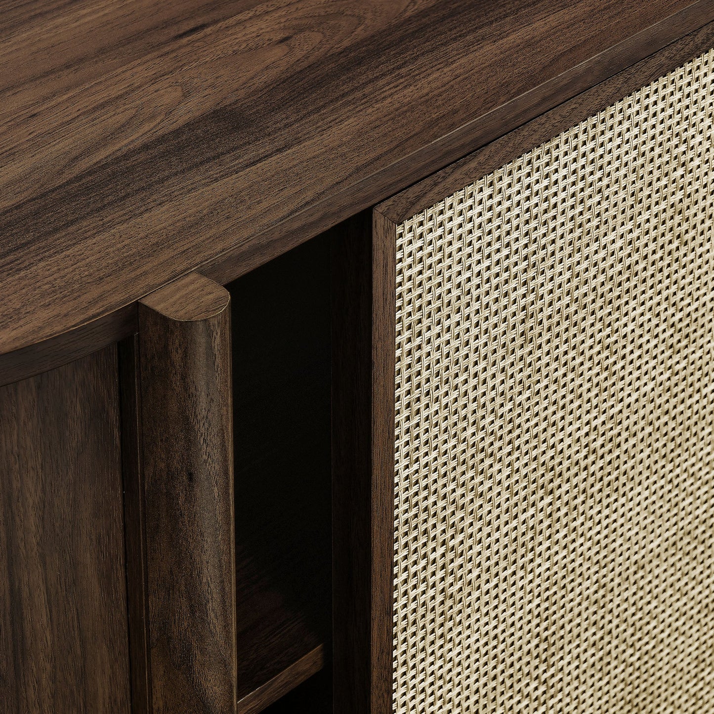 Reid 63" Curved Sideboard by Modway EEI-7166-WAL