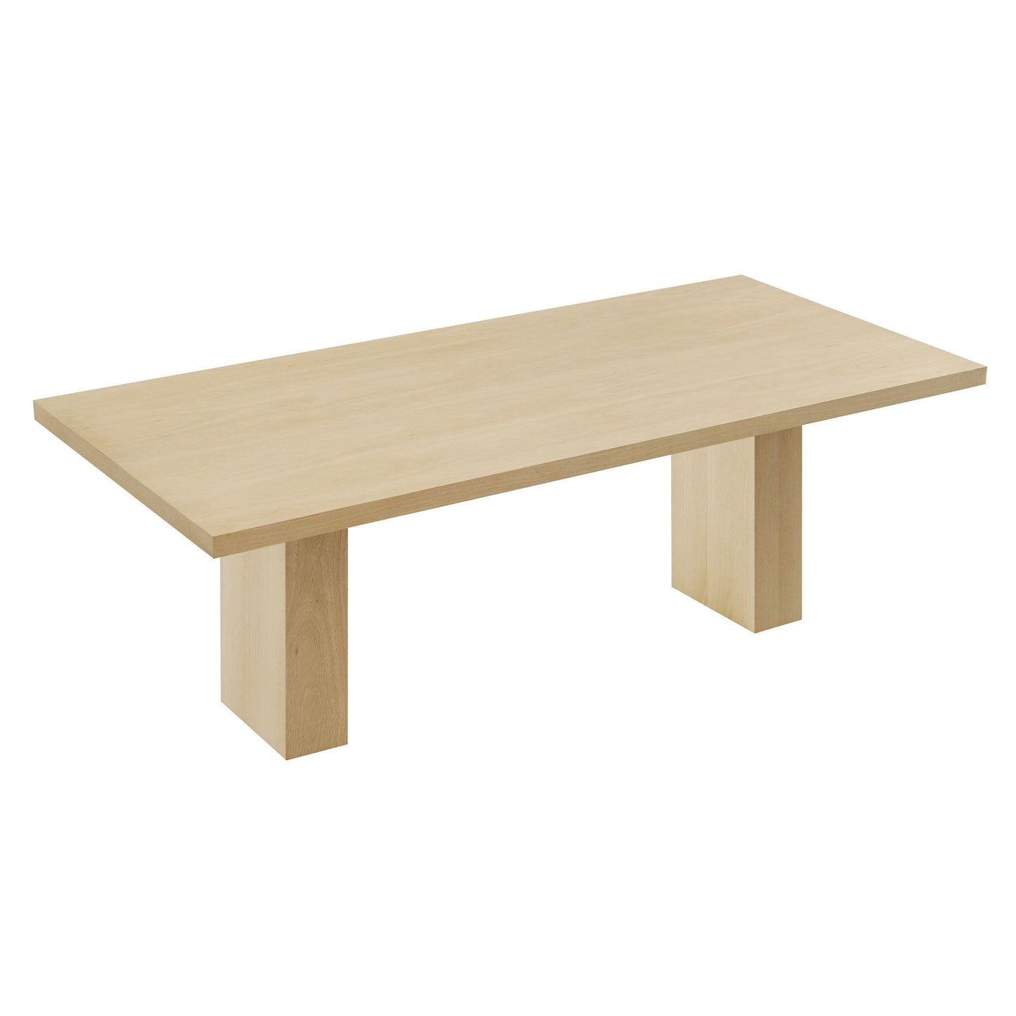 Piston 82" Rectangular Wood Dining Table by Modway EEI-7173-NAT