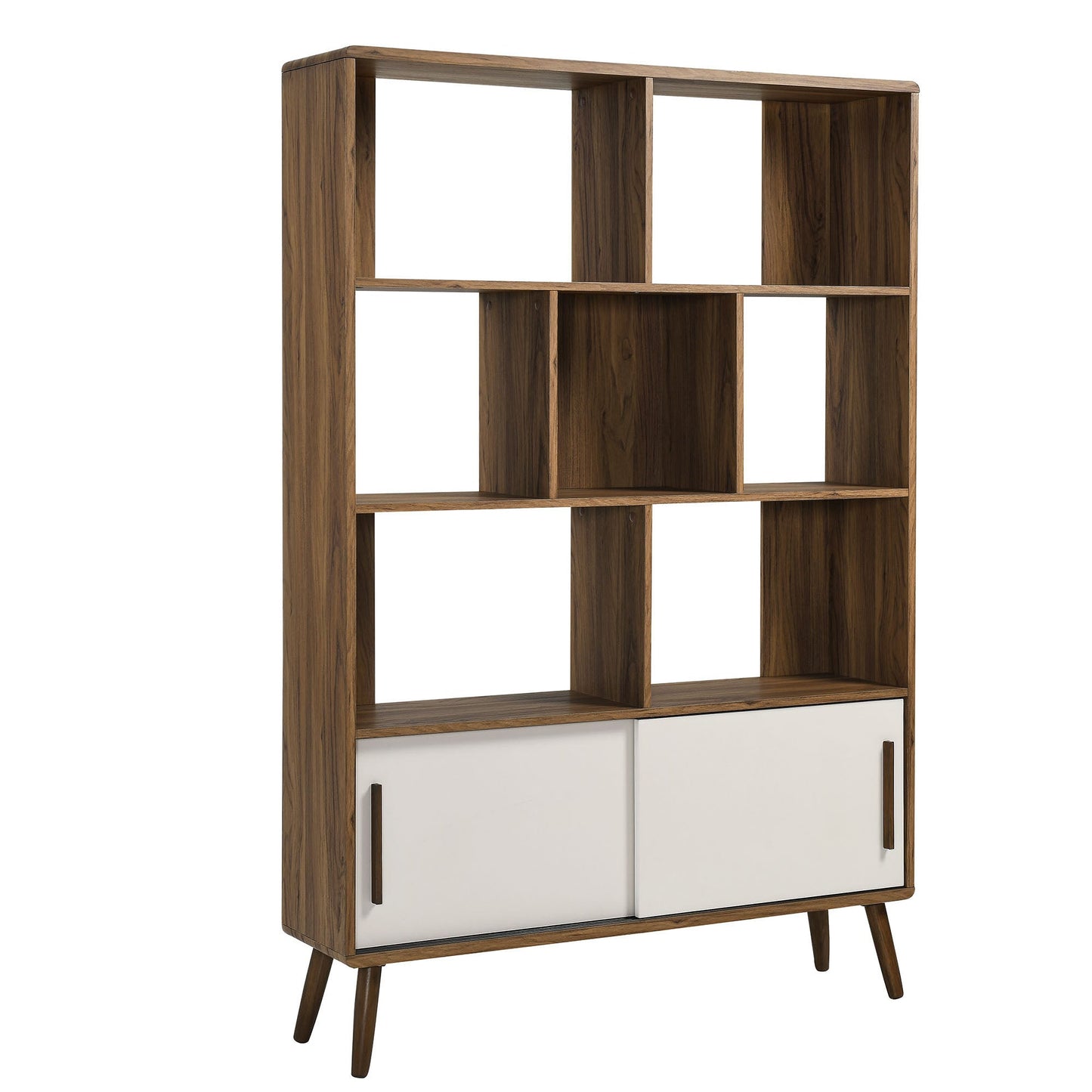 Transmit Bookcase with Sliding Doors by Modway