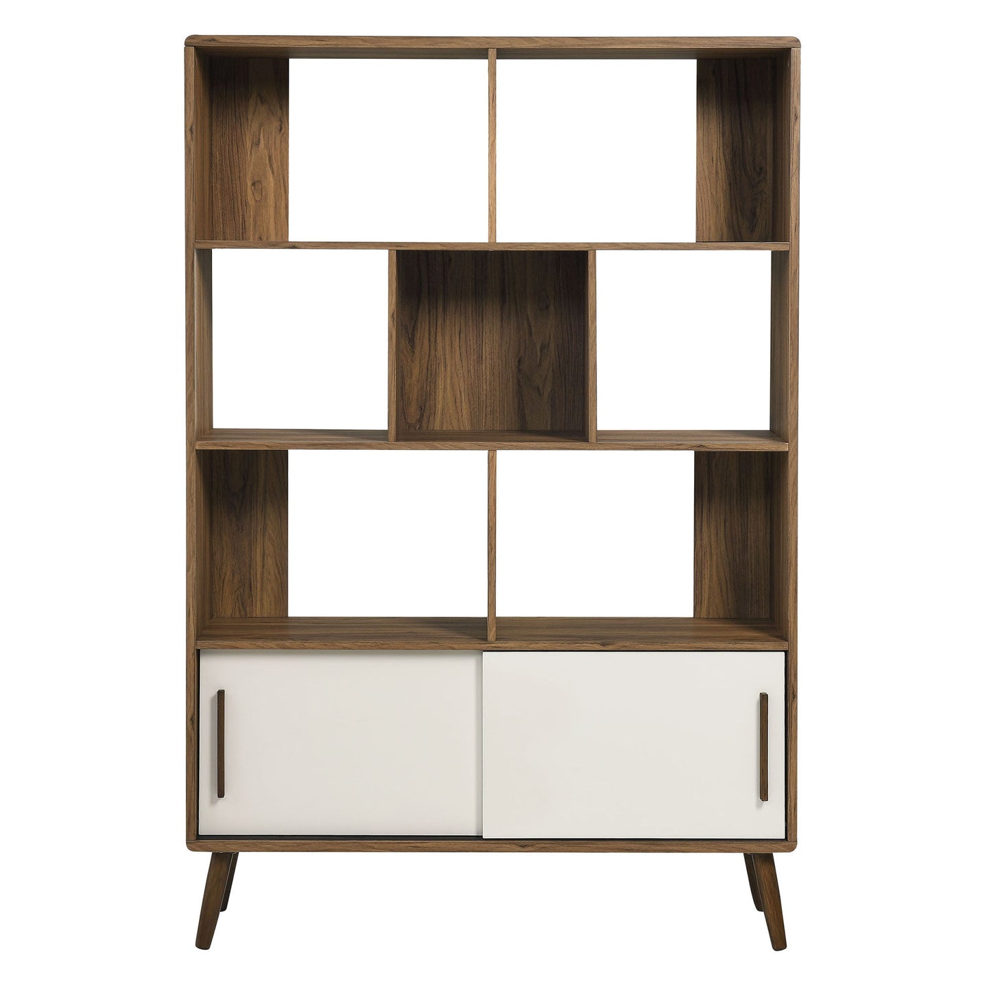 Transmit Bookcase with Sliding Doors by Modway