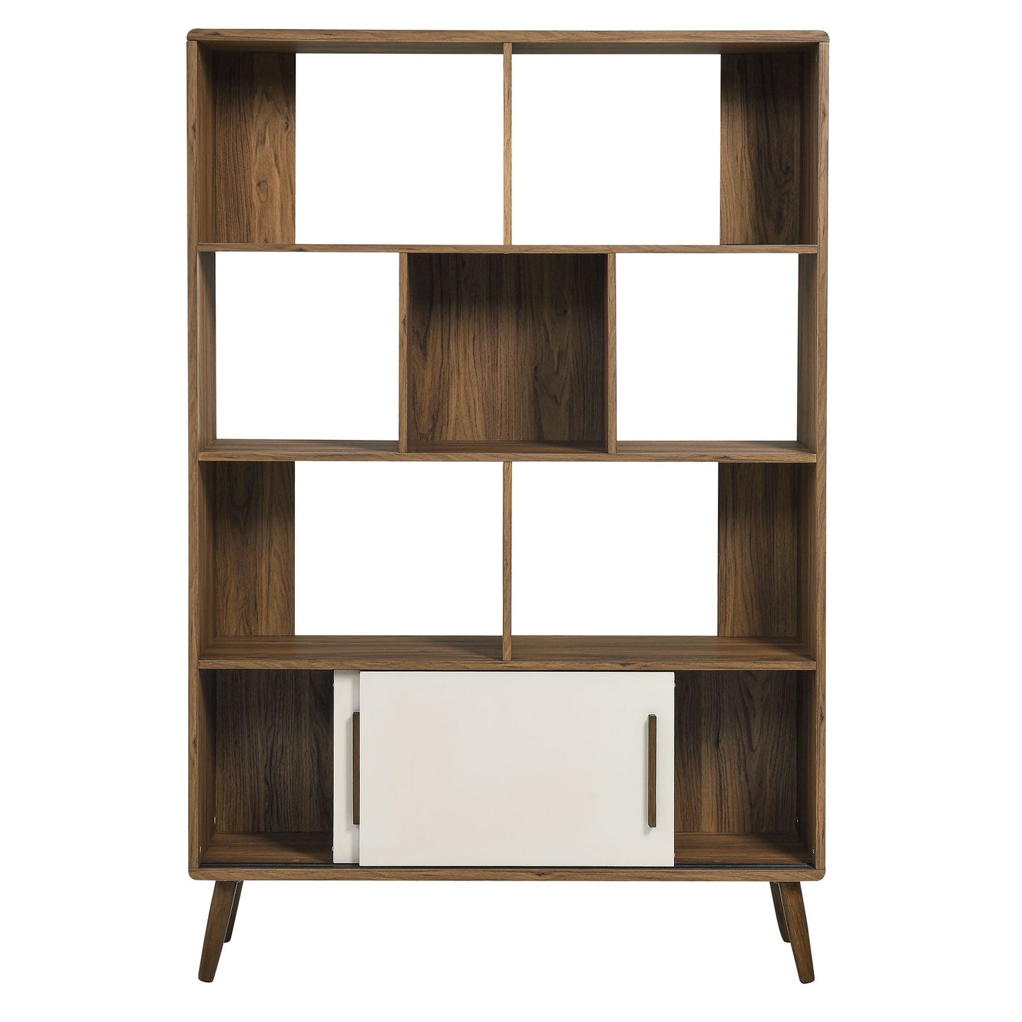 Transmit Bookcase with Sliding Doors by Modway