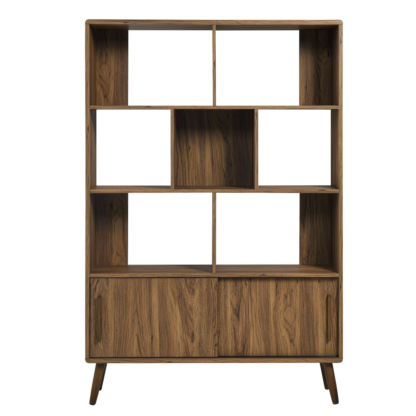 Transmit Bookcase with Sliding Doors by Modway