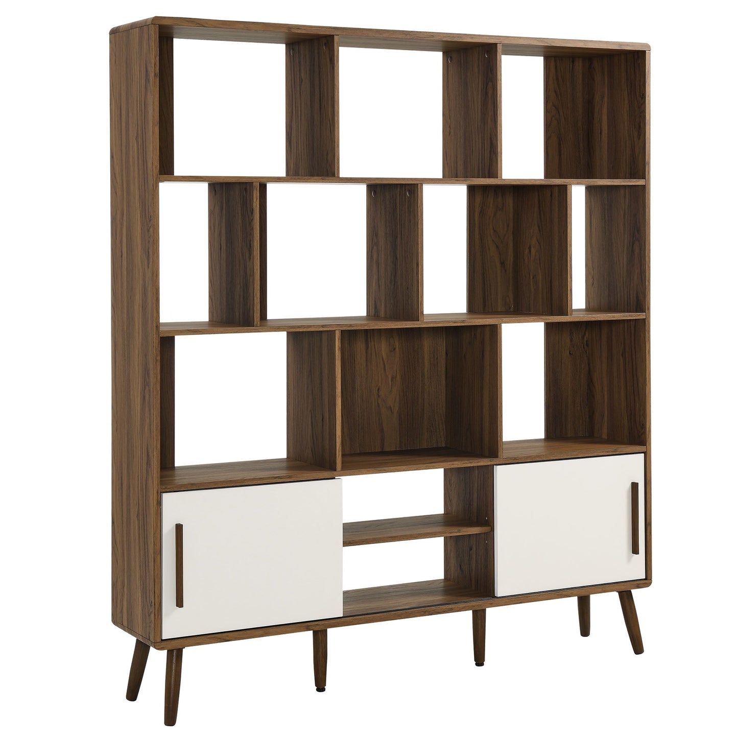 Transmit Bookcase with Sliding Doors by Modway