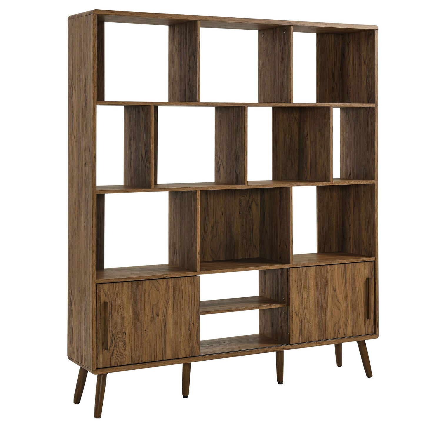 Transmit Bookcase with Sliding Doors by Modway