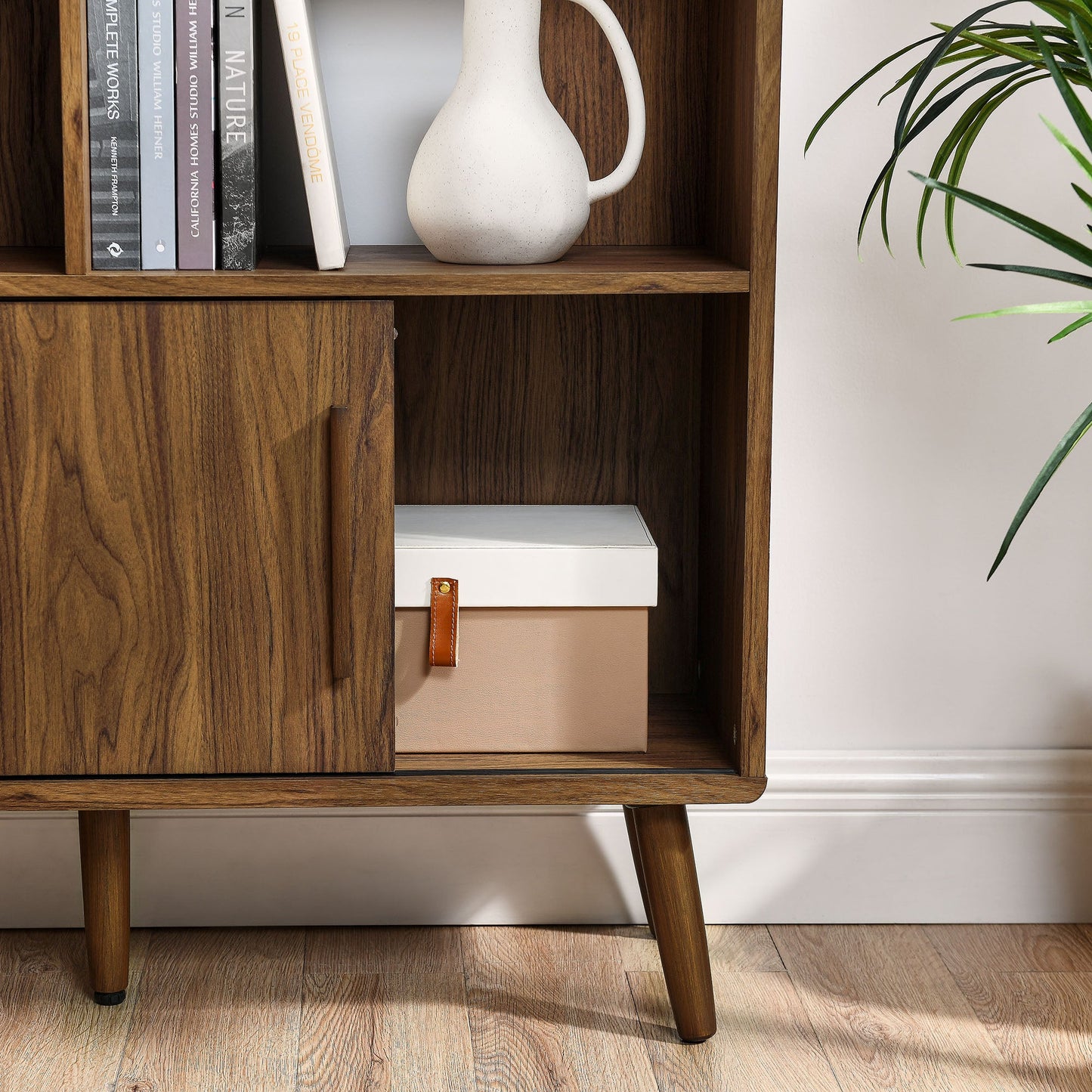 Transmit Bookcase with Sliding Doors by Modway