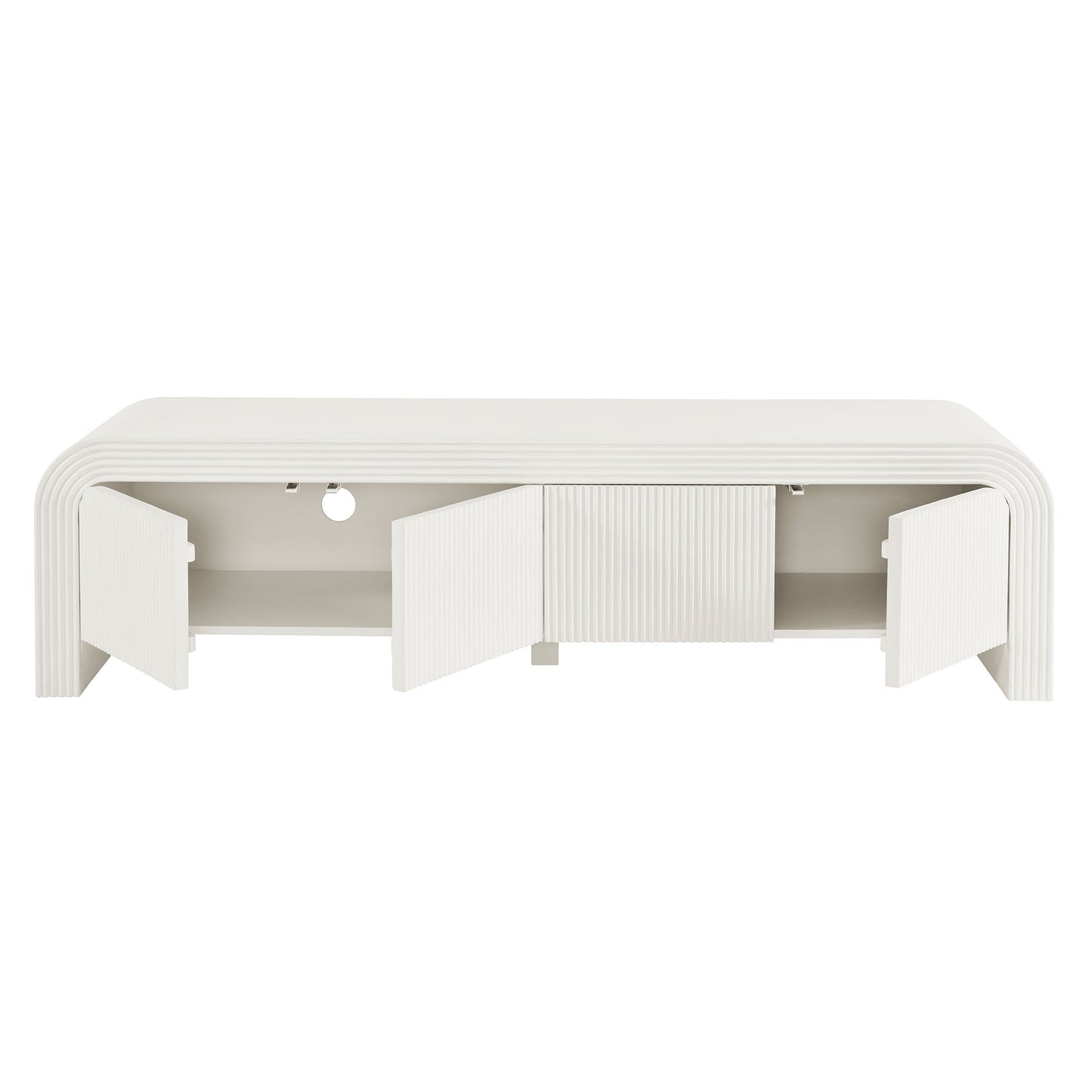 Waterflute 68" Fluted TV Stand by Modway