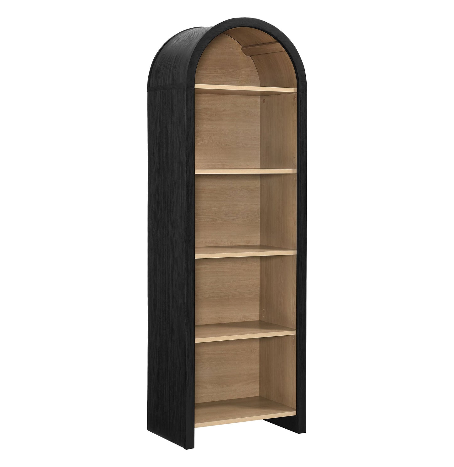 Evie Arched Bookcase Display Cabinet by Modway