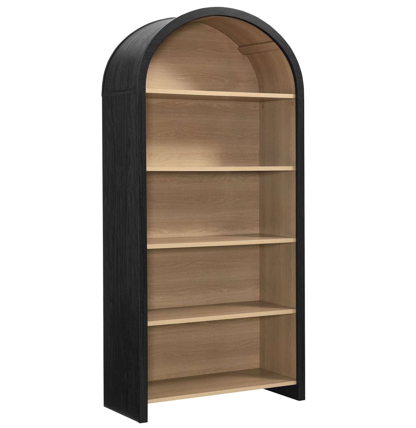 Evie Arched Bookcase Display Cabinet by Modway