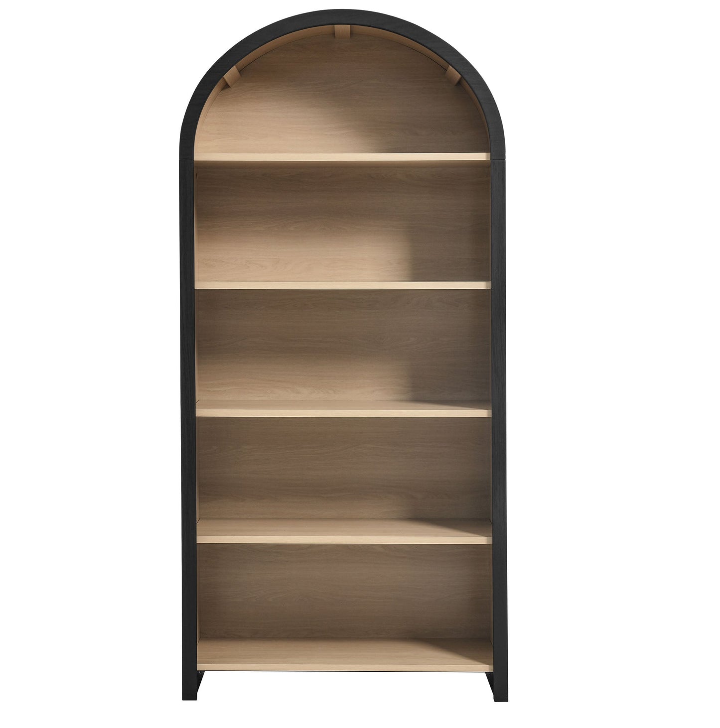Evie Arched Bookcase Display Cabinet by Modway