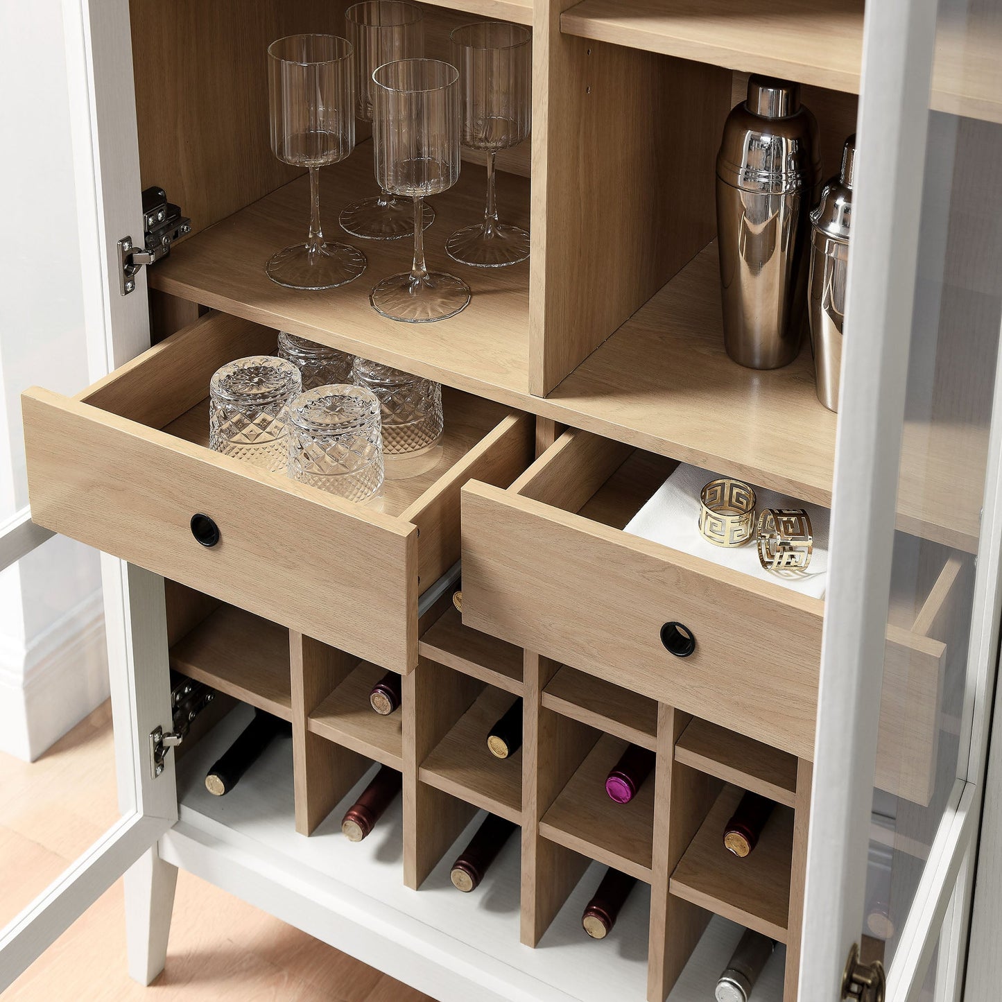 Nolan Arched Bar Cabinet by Modway